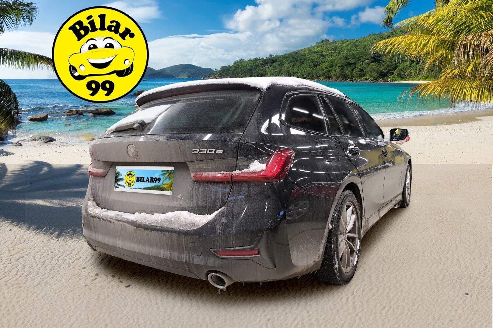 BMW 330 2021 G21 Touring 330e xDrive A Charged Edition * Sporttipenkit / Vakkari / P. Tutkat / Sähkökontti / AppleCarPlay * - Vetokoukku / Kahdet renkaat BMW alumiinivanteilla!