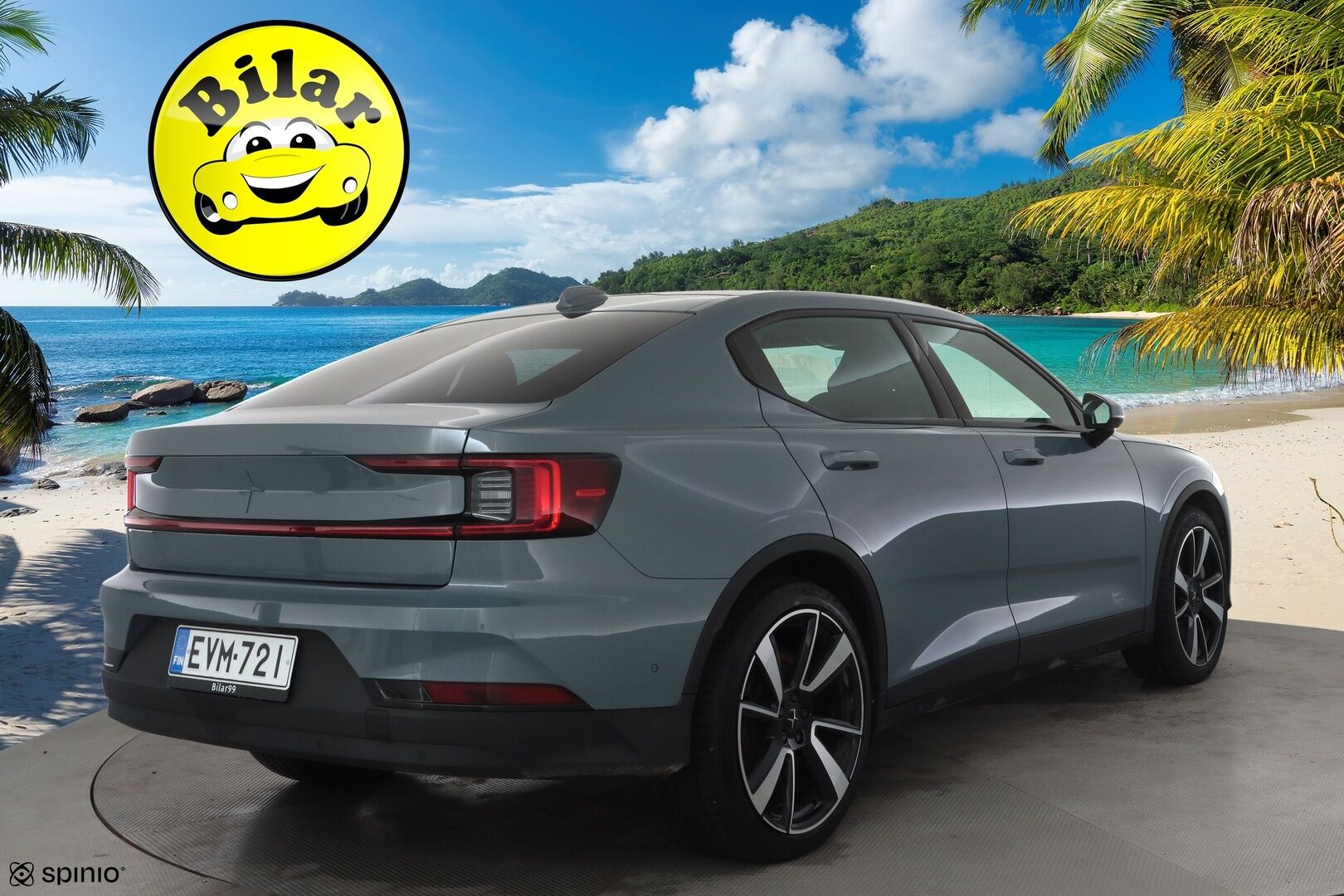 Polestar 2 2022 Long Range Dual Motor, 300kW, 78kWh - | Pilot&Plus | ACC | ILP | H/K | Pixel-LED | 360° | Lasikatto | Muistipenkki | Sporttipenkit sähköllä | BLIS | Pilot Assist | 2x Polestar alut | 