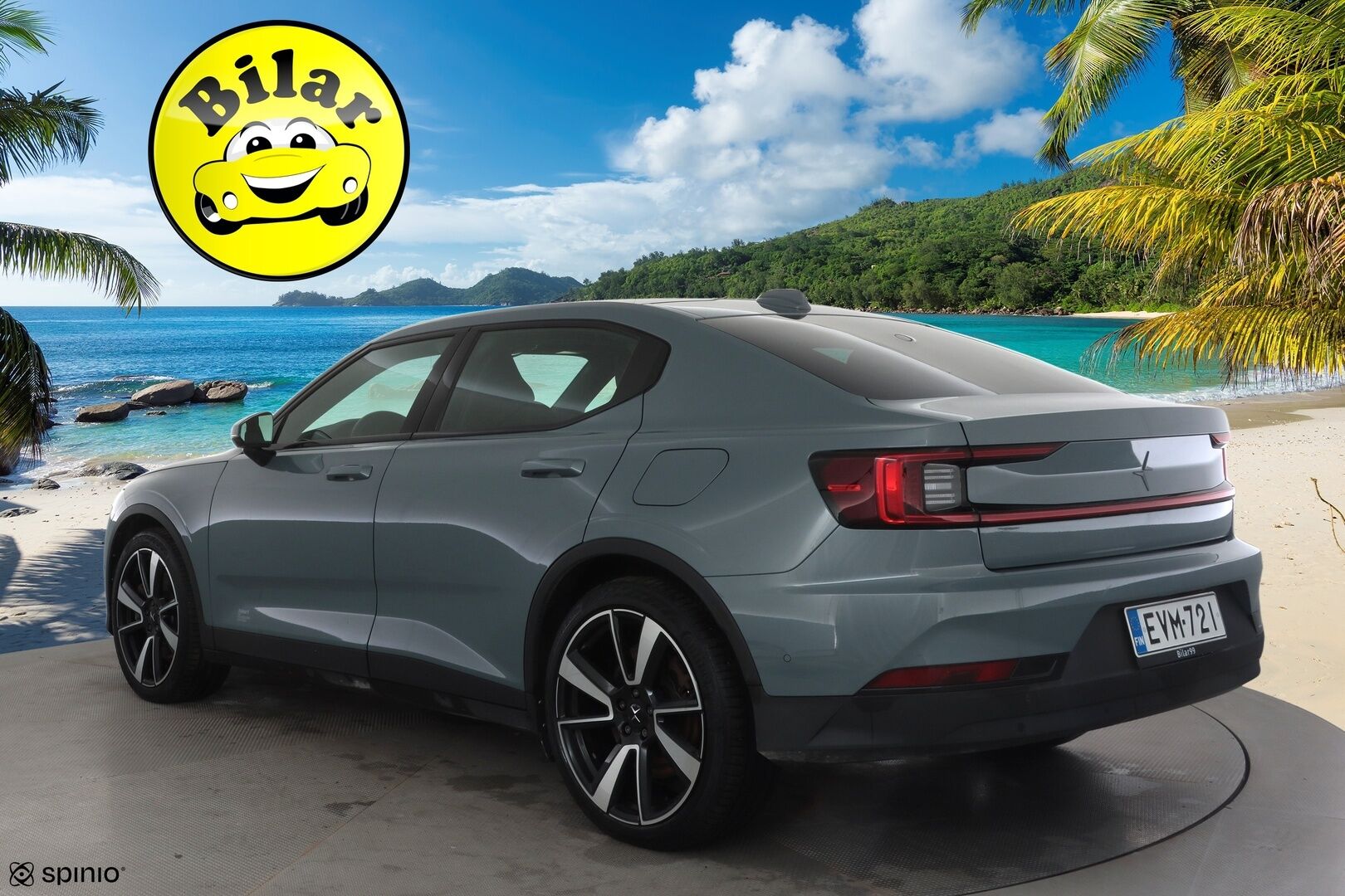 Polestar 2 2022 Long Range Dual Motor, 300kW, 78kWh - | Pilot&Plus | ACC | ILP | H/K | Pixel-LED | 360° | Lasikatto | Muistipenkki | Sporttipenkit sähköllä | BLIS | Pilot Assist | 2x Polestar alut | 