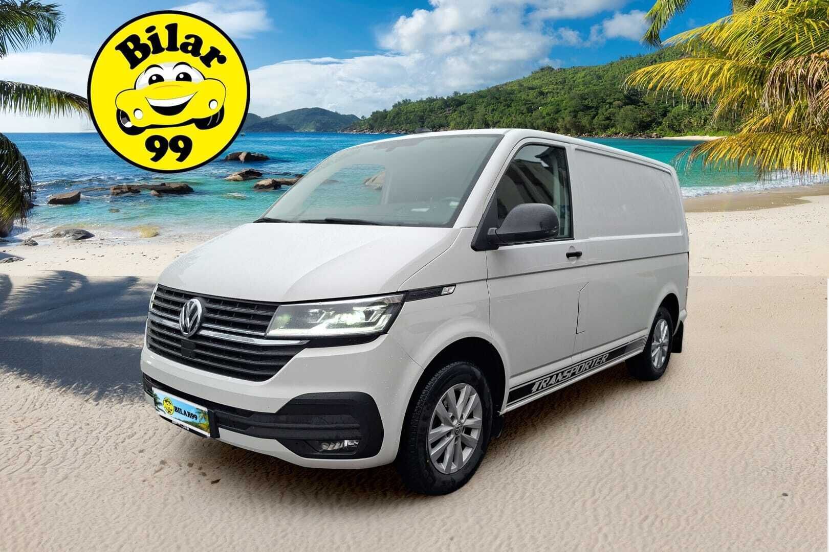 Volkswagen Transporter 2023 umpipakettiauto 2,0 TDI 110 kW DSG - ALV / Pariovet / ACC / LED-ajovalot / Webasto / Koukku / Kamera / Hieno! - KORKO VAIN 3,99 %