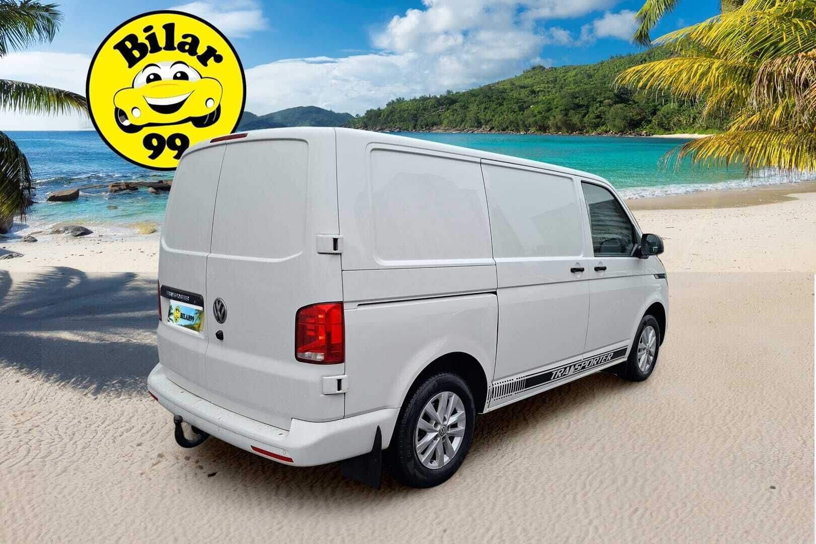 Volkswagen Transporter 2023 umpipakettiauto 2,0 TDI 110 kW DSG - ALV / Pariovet / ACC / LED-ajovalot / Webasto / Koukku / Kamera / Hieno! - KORKO VAIN 3,99 %