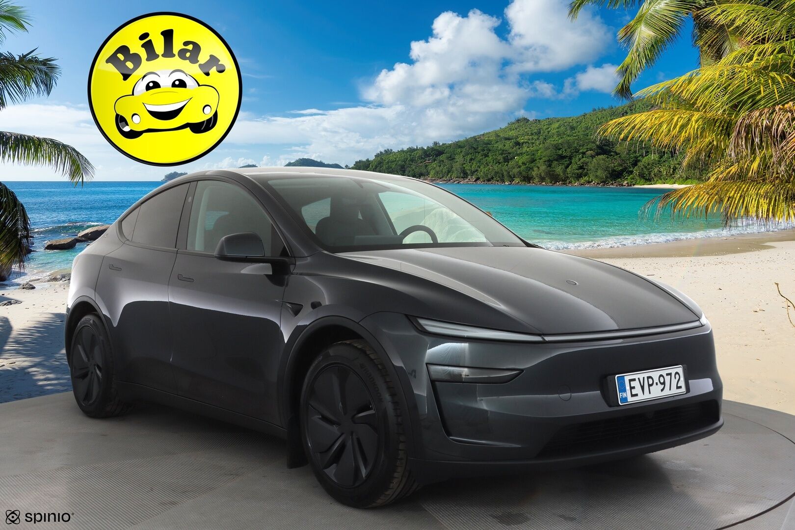 Tesla Model Y 2025 Long Range - | Juniper | Koukku | ACC | ILP | Matrix | Ilm. sähkönahat | Muistipenkki | Takanäyttö | Lasikatto | Ambient light | 1-om suomiauto | 2x renkaat aluin |