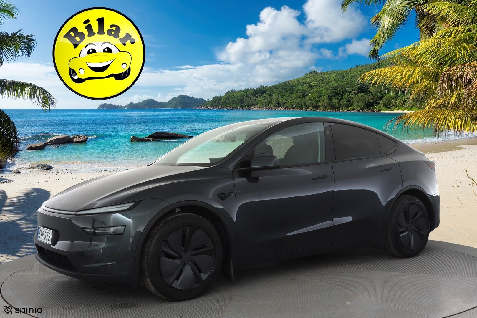 Tesla Model Y 2025 Long Range - | Juniper | Koukku | ACC | ILP | Matrix | Ilm. sähkönahat | Muistipenkki | Takanäyttö | Lasikatto | Ambient light | 1-om suomiauto | 2x renkaat aluin |