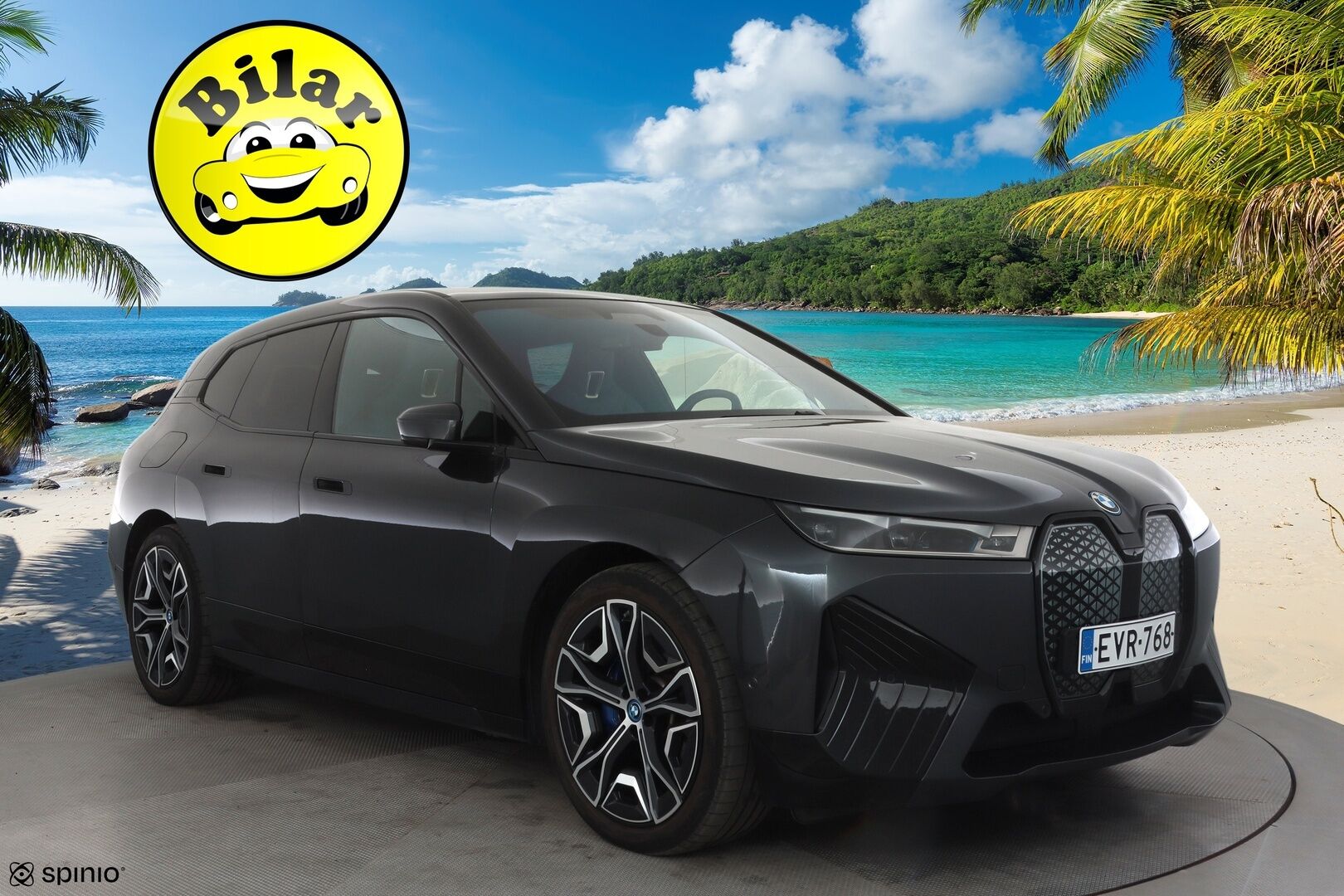 BMW iX 2022 xDrive50 - | ACC | Lisälämmitin | Koukku | B&W| Laser Light | HUD | Ilma-alusta | Softclose | Sky Lounge | Widescreen | 360-Kamera | Ilmastoidut muisti nahat | Comfort Access | Merkkihuollettu |