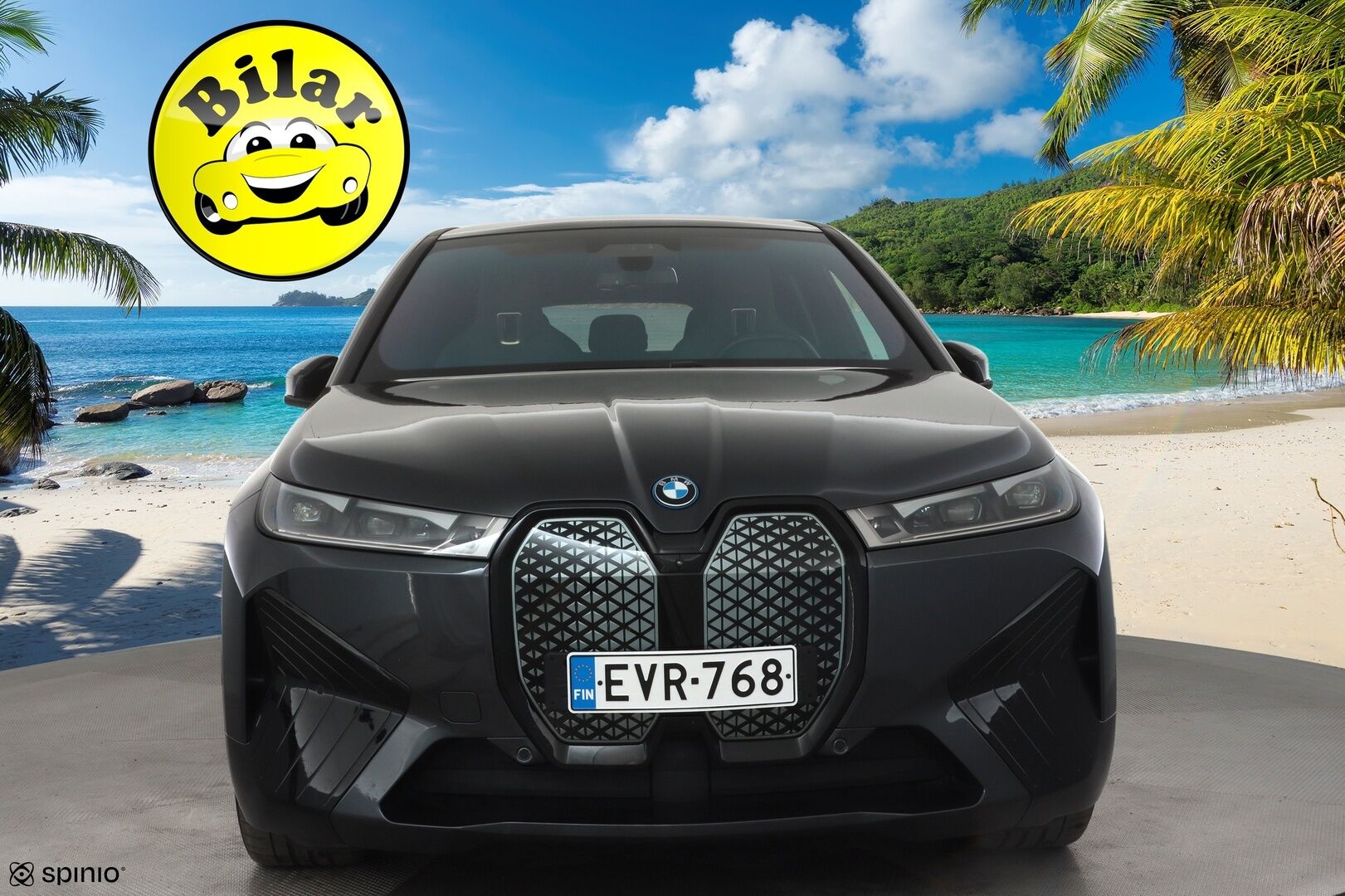 BMW iX 2022 xDrive50 - | ACC | Lisälämmitin | Koukku | B&W| Laser Light | HUD | Ilma-alusta | Softclose | Sky Lounge | Widescreen | 360-Kamera | Ilmastoidut muisti nahat | Comfort Access | Merkkihuollettu |