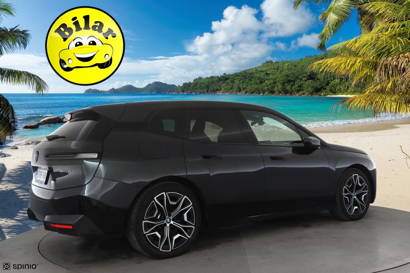 BMW iX 2022 xDrive50 - | ACC | Lisälämmitin | Koukku | B&W| Laser Light | HUD | Ilma-alusta | Softclose | Sky Lounge | Widescreen | 360-Kamera | Ilmastoidut muisti nahat | Comfort Access | Merkkihuollettu |