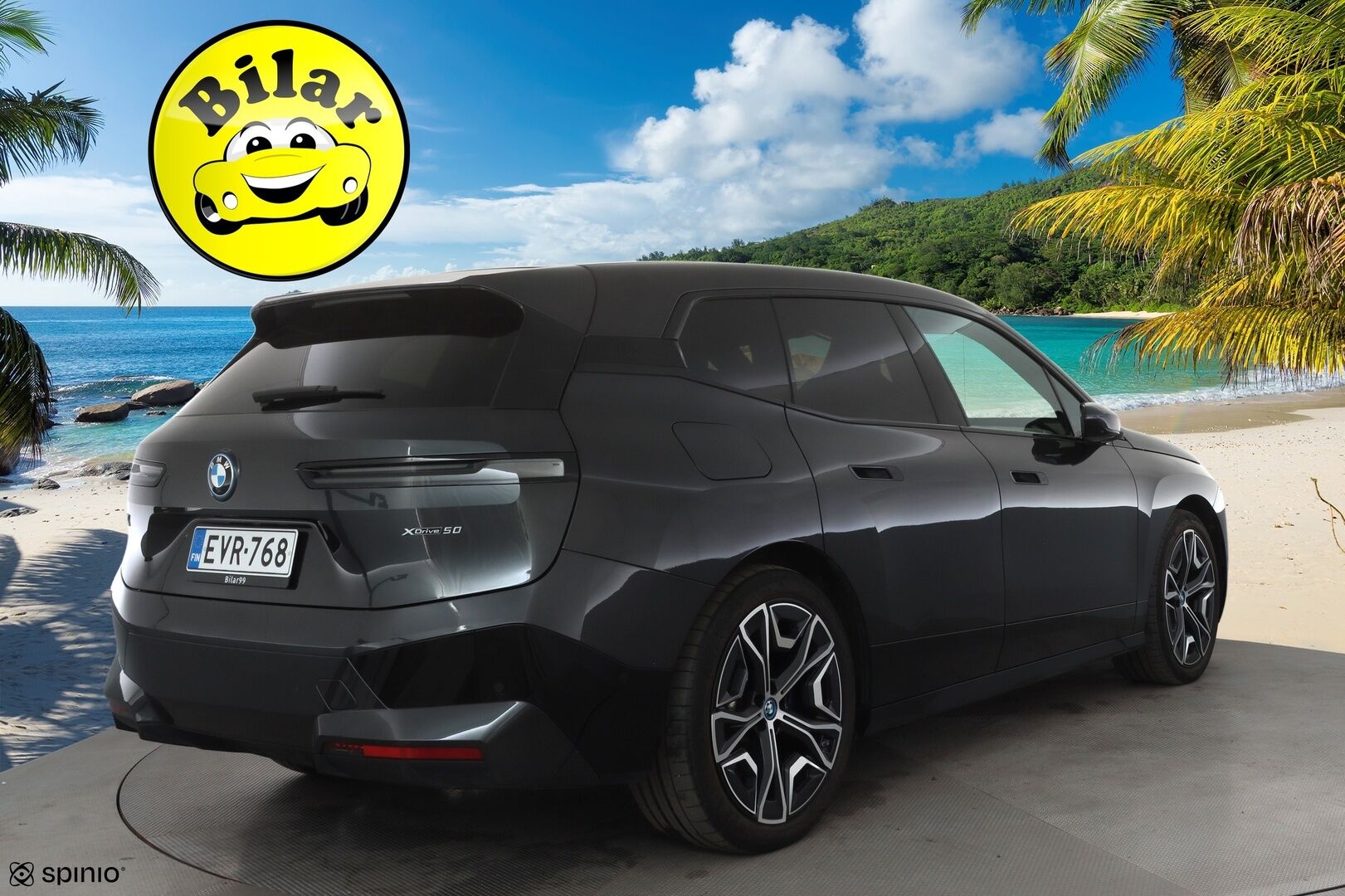 BMW iX 2022 xDrive50 - | ACC | Lisälämmitin | Koukku | B&W| Laser Light | HUD | Ilma-alusta | Softclose | Sky Lounge | Widescreen | 360-Kamera | Ilmastoidut muisti nahat | Comfort Access | Merkkihuollettu |