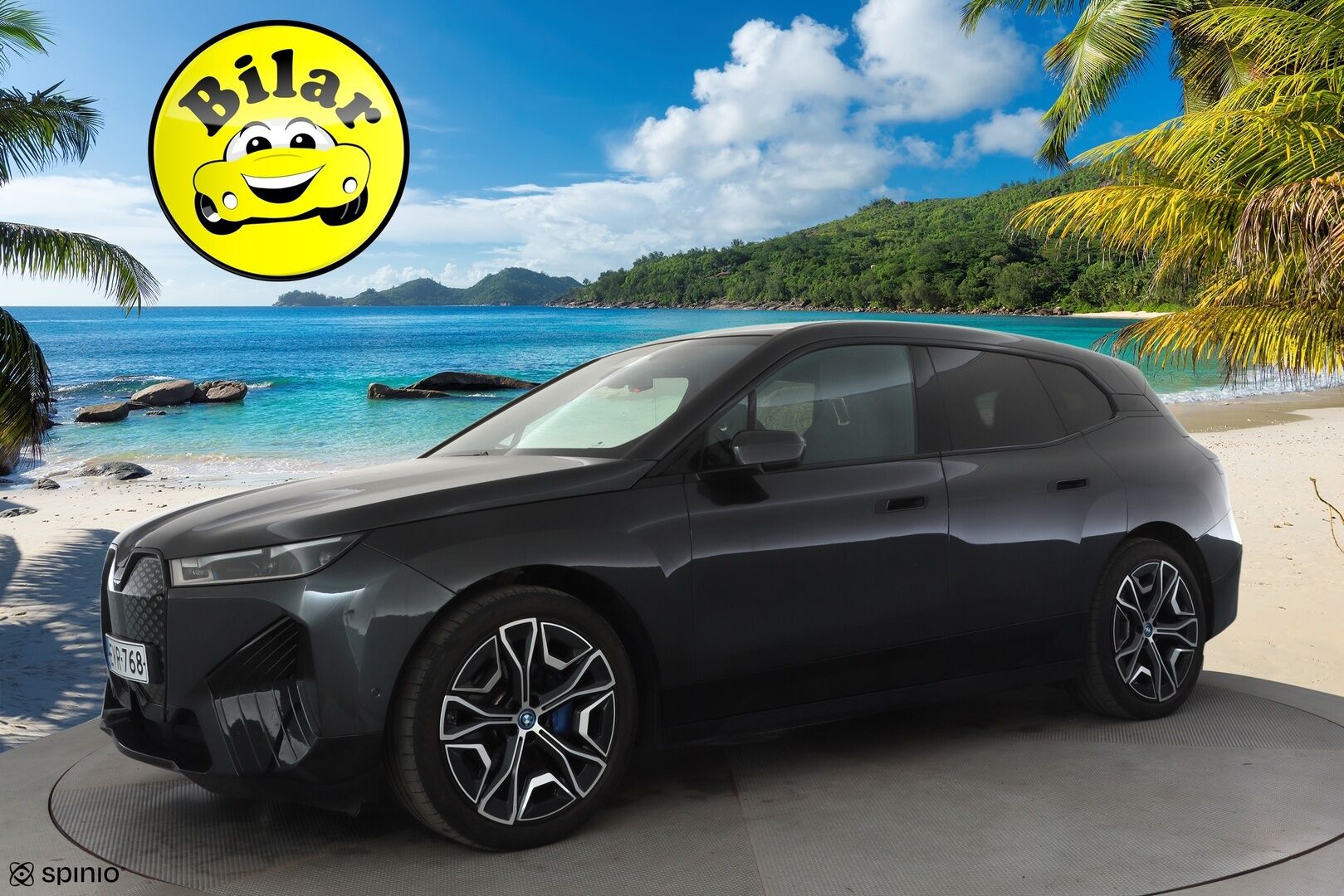 BMW iX 2022 xDrive50 - | ACC | Lisälämmitin | Koukku | B&W| Laser Light | HUD | Ilma-alusta | Softclose | Sky Lounge | Widescreen | 360-Kamera | Ilmastoidut muisti nahat | Comfort Access | Merkkihuollettu |