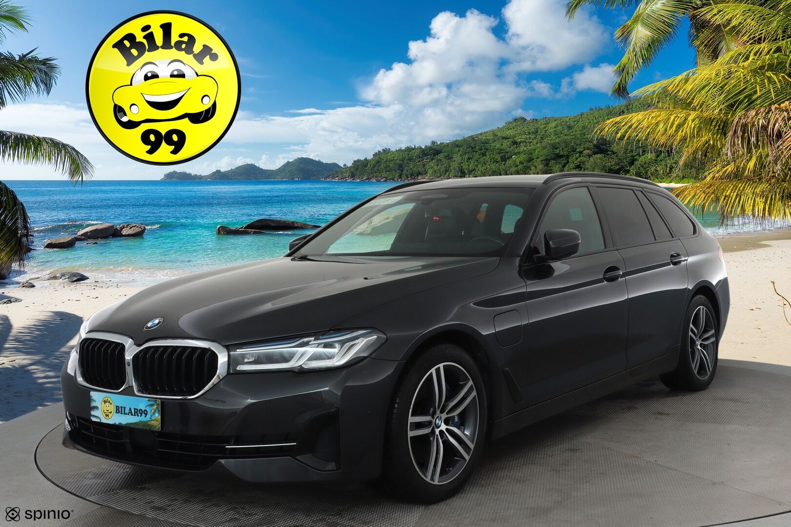 BMW 530E 2021 G31 Touring 530e xDrive * Adapt.Vakkari / Laser LED / Harman & Kardon / Muistipenkit Hieronnalla / 360-Kamera / Comfort Access - Akku kuntotarkastettu SoH 98,6& / Ilmastoidut Sporttinahat / Supervarusteet!!