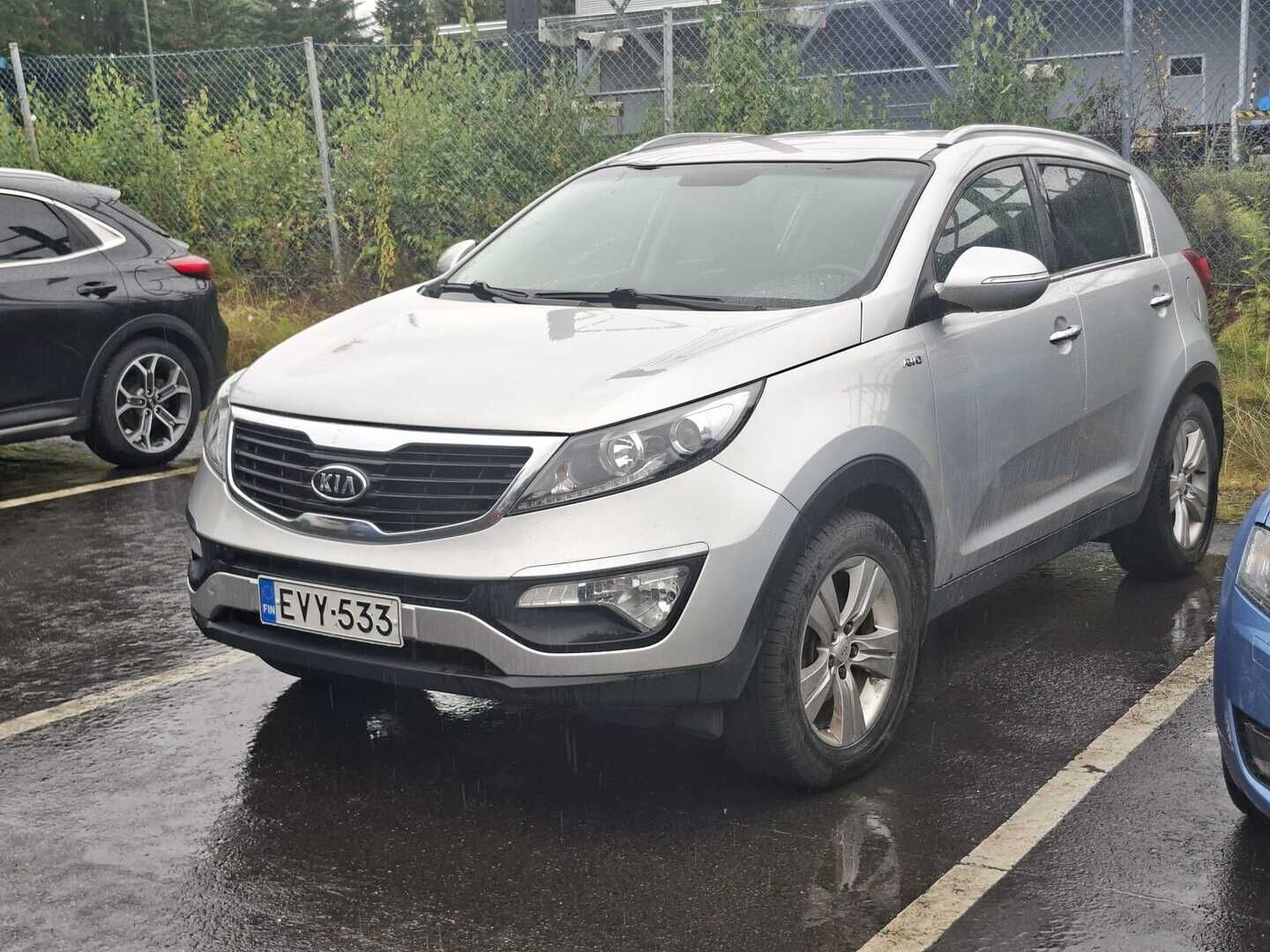 Kia Sportage 2012 2,0 AWD EX - | Suomiauto | Puolinahat | Koukku | Lohko+sisäpistoke | P-Tutka | 
