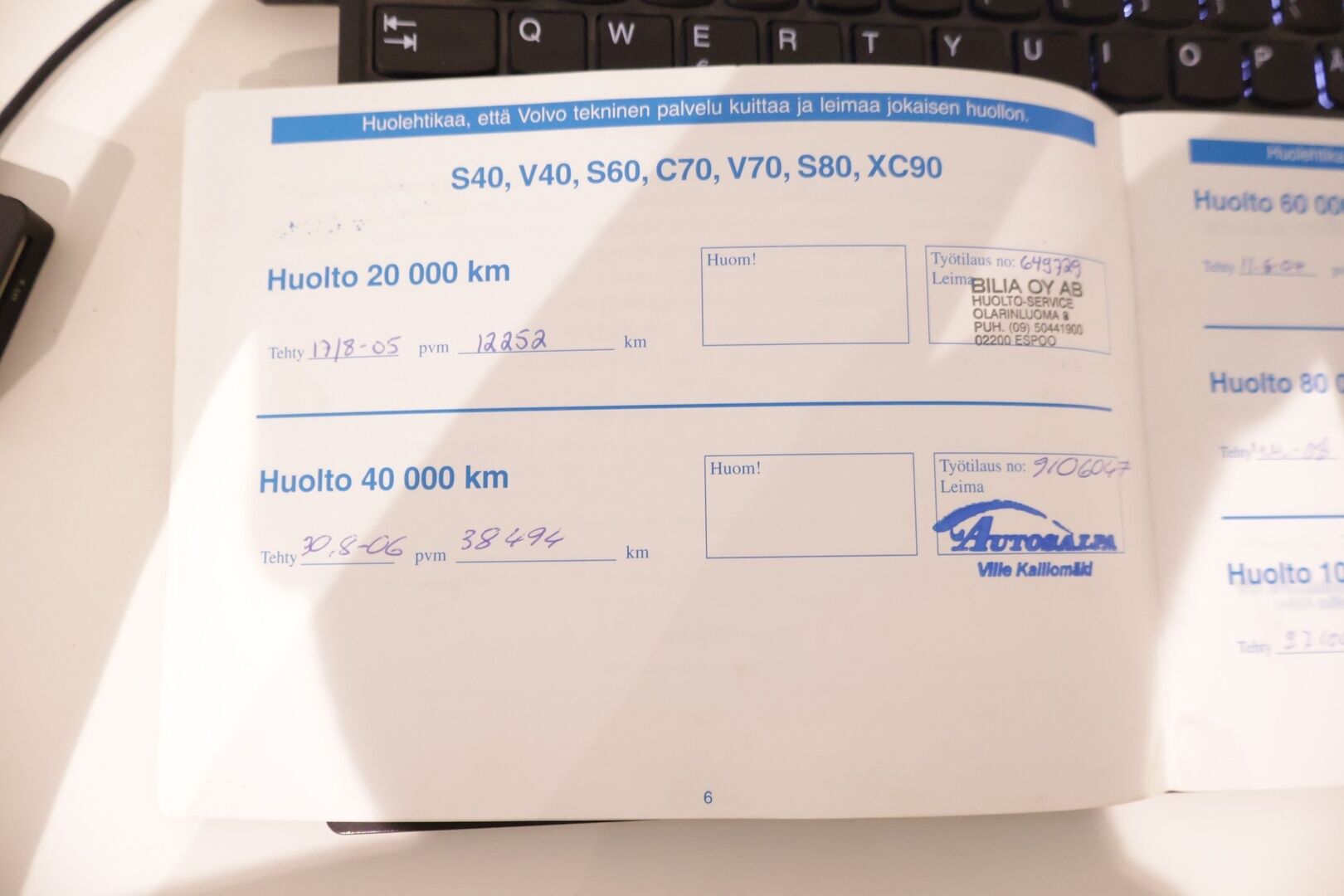 Volvo S80 2004 2,4 170hv Summum AT *Myydään Huutokaupat.com*