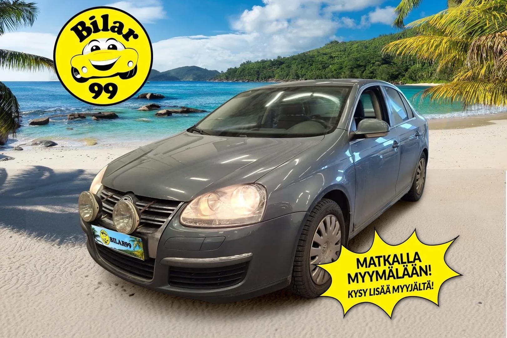 Volkswagen Jetta 2007 SEDAN 1.6FSI * YritysOutlet - Myydään vain yrityksille * - Tämä auto myydään YritysOutlet -valikoimasta vain yritykselle / 2x renkaat & vanteet / Huoltokirja /