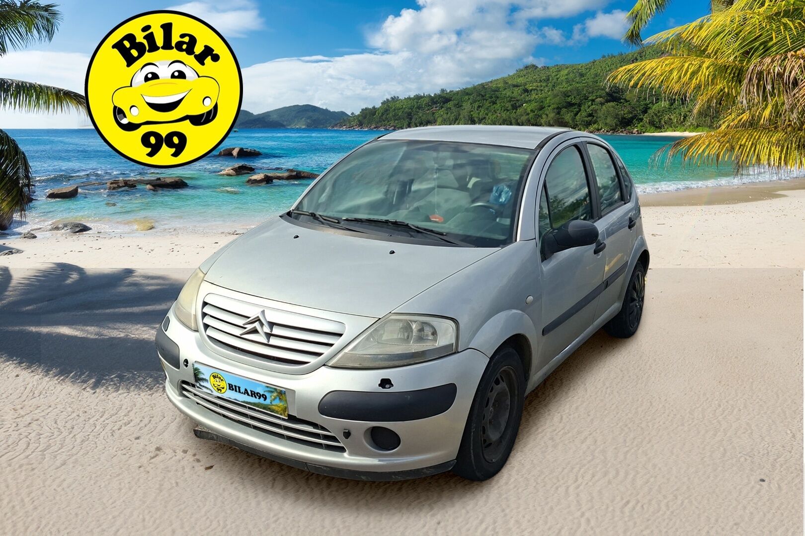 Citroen C3 2005 4D HATCHBACK *Myydään Huutokaupat.com* - Myydään vain Huutokaupat.com | Myydään vain YritysOutlet | Hyvä kauppakassi | 2x vanteet | Lohkolämmitin |