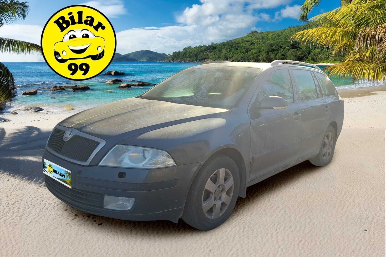 Skoda Octavia 2005 Octavia 1.6FSI Combi / * YritysOutlet - Myydään vain yrityksille * /  Koukku / 2x renkaat / Vakkari - / * YritysOutlet - Myydään vain yrityksille * / Vetokoukku / Leimaa 11.2026 / 2x renkaat / Vakkari /