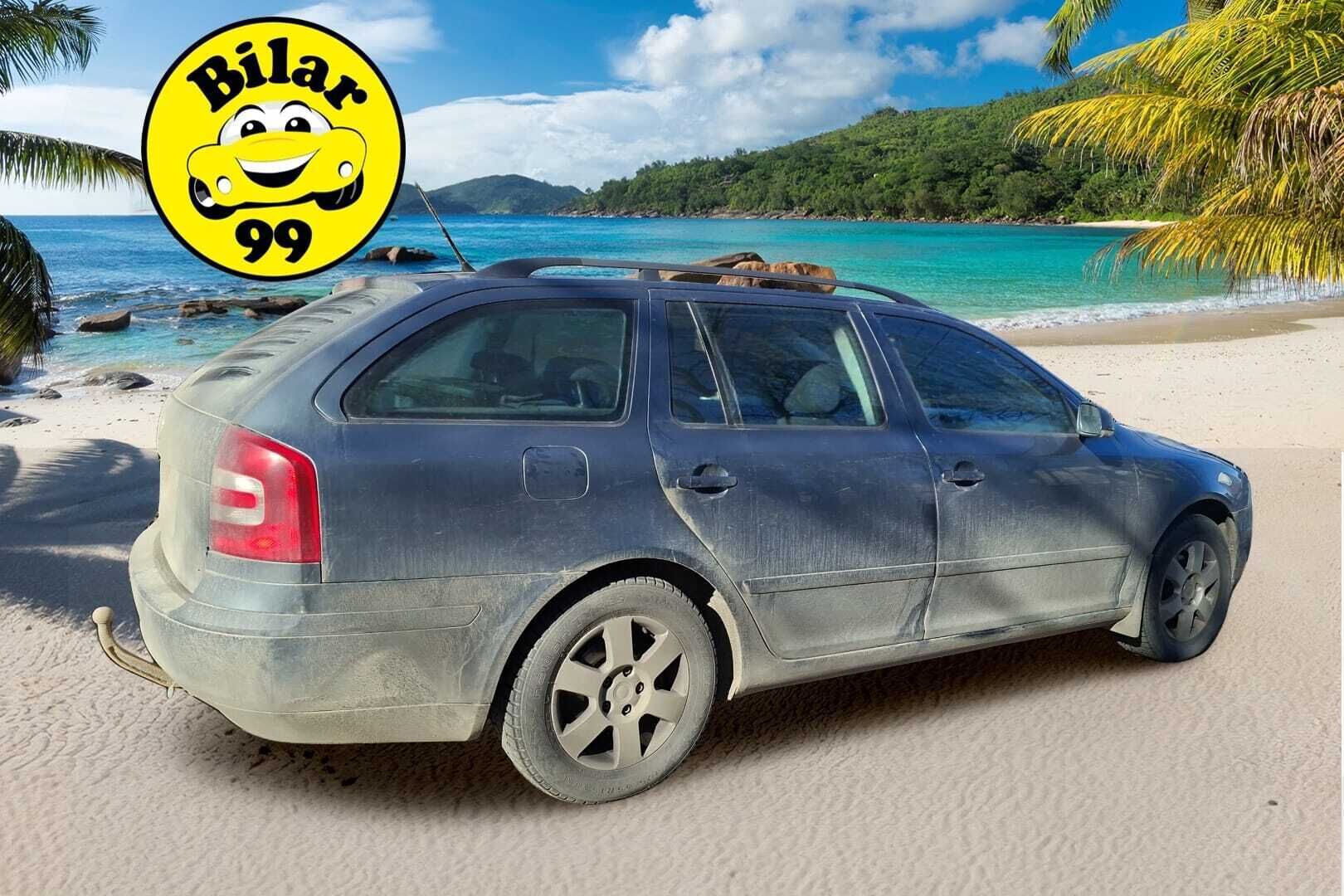 Skoda Octavia 2005 Octavia 1.6FSI Combi / * YritysOutlet - Myydään vain yrityksille * /  Koukku / 2x renkaat / Vakkari - / * YritysOutlet - Myydään vain yrityksille * / Vetokoukku / Leimaa 11.2026 / 2x renkaat / Vakkari /