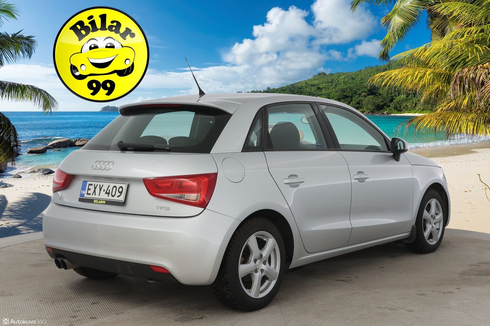 Audi A1 2012 Ambition 1,4 TFSI 90 kW S tronic - *Suomi-auto / Juuri huollettu / Lohkolämmitin sisäpuhaltimella / Xenon / BT / Vakionopeudensäädin / 2x renkaat alumiinivantein*