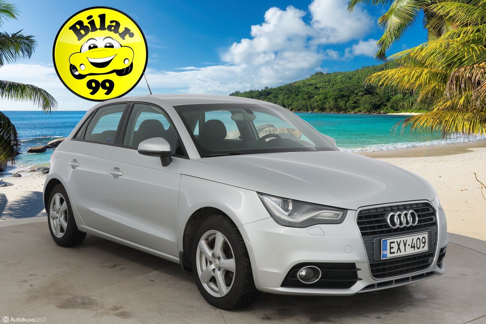 Audi A1 2012 Ambition 1,4 TFSI 90 kW S tronic - *Suomi-auto / Juuri huollettu / Lohkolämmitin sisäpuhaltimella / Xenon / BT / Vakionopeudensäädin / 2x renkaat alumiinivantein*