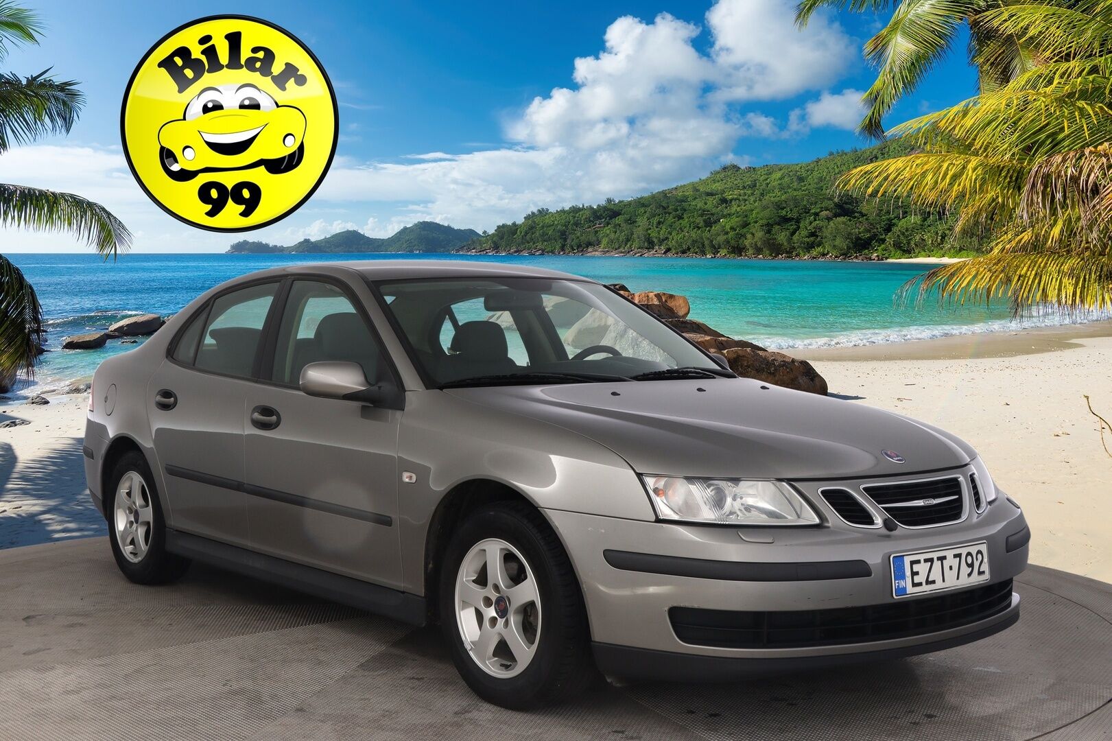 Saab 9-3 2003 4D 9-3 SEDAN 2.0 AUTOMATIC-F-49F/268 *Suomi-Auto / Lohko / Vakkari* - *juuri saapunut! / Sähkösäätöiset sivupeilit / Sähkökäyttöiset ikkunat / 2 renkaat / Siisti*
