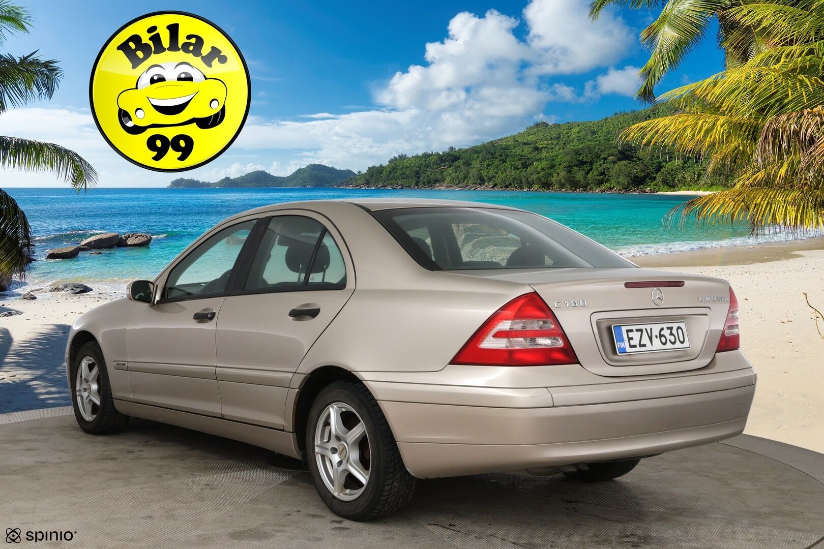 Mercedes-Benz C 2003 4D C 180 KOMPRESSOR SEDAN-203046/272 / Myydään huutokaupat.com:issa!