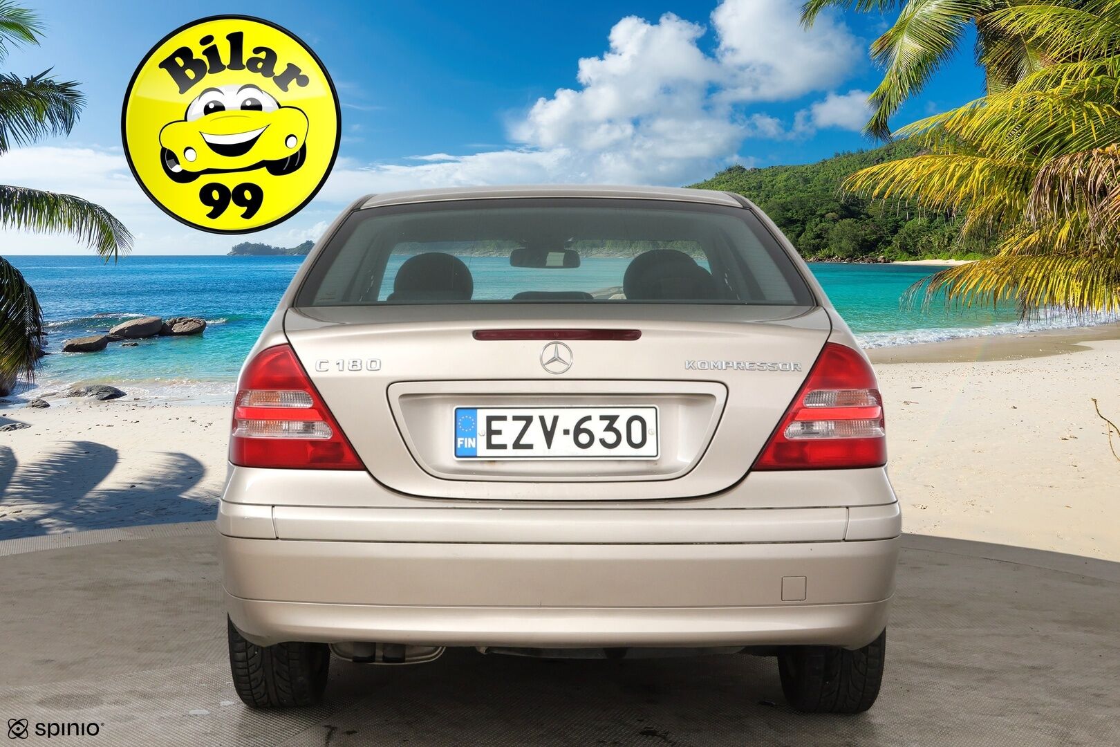 Mercedes-Benz C 2003 4D C 180 KOMPRESSOR SEDAN-203046/272 / Myydään huutokaupat.com:issa!