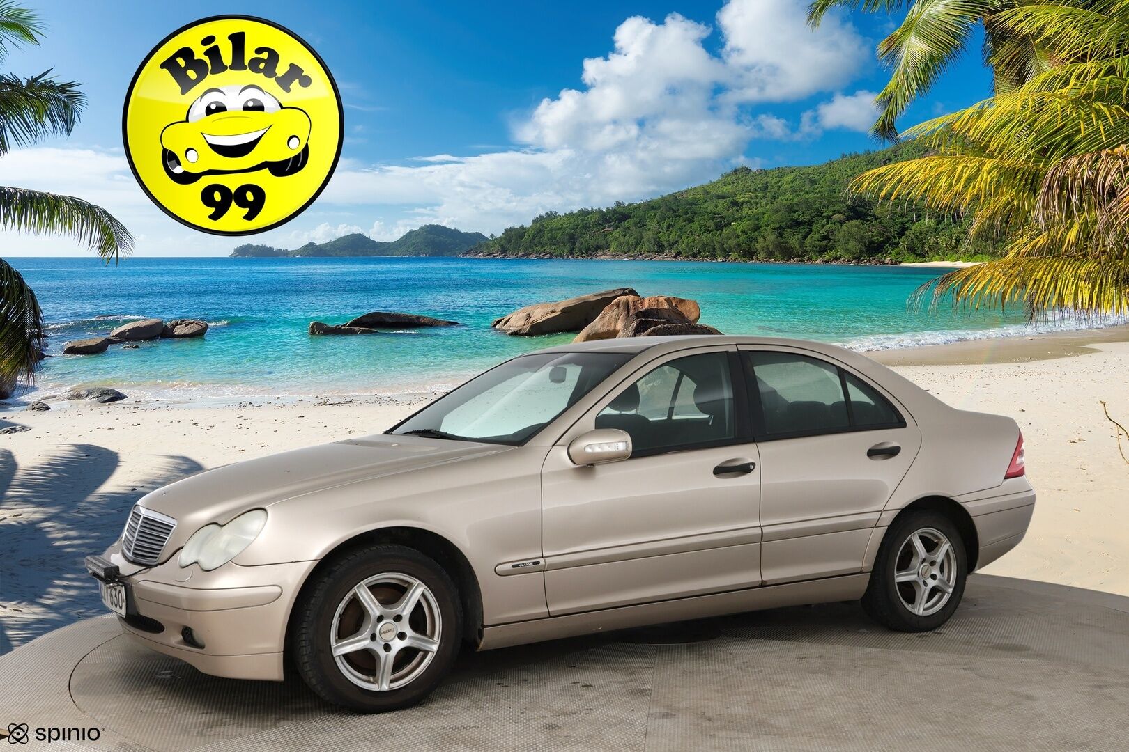 Mercedes-Benz C 2003 4D C 180 KOMPRESSOR SEDAN-203046/272 / Myydään huutokaupat.com:issa!