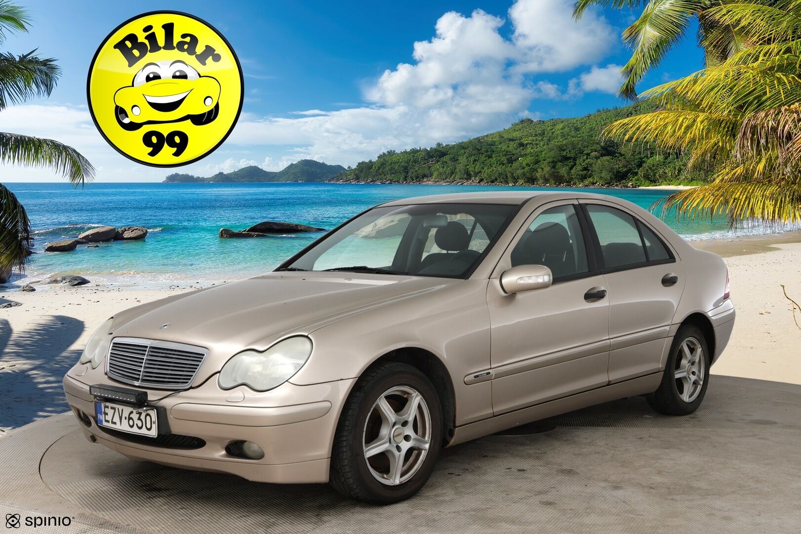 Mercedes-Benz C 2003 4D C 180 KOMPRESSOR SEDAN-203046/272 / Myydään huutokaupat.com:issa!