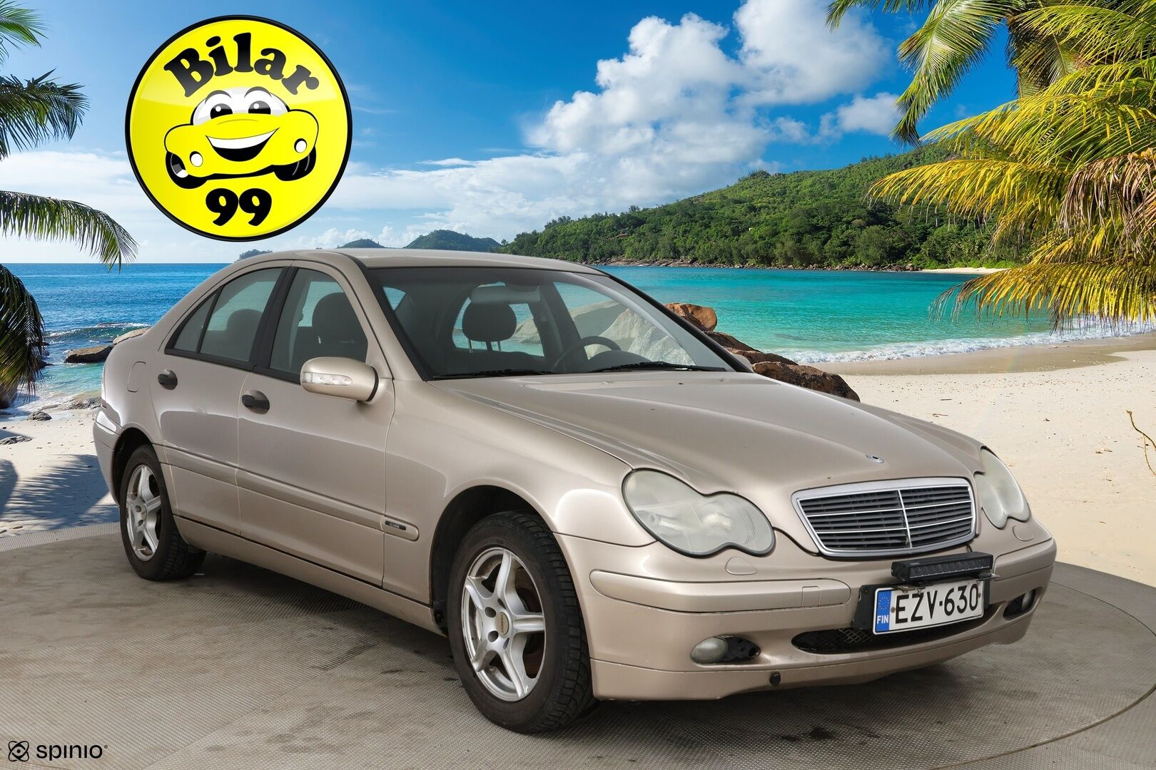 Mercedes-Benz C 2003 4D C 180 KOMPRESSOR SEDAN-203046/272 / Myydään huutokaupat.com:issa!
