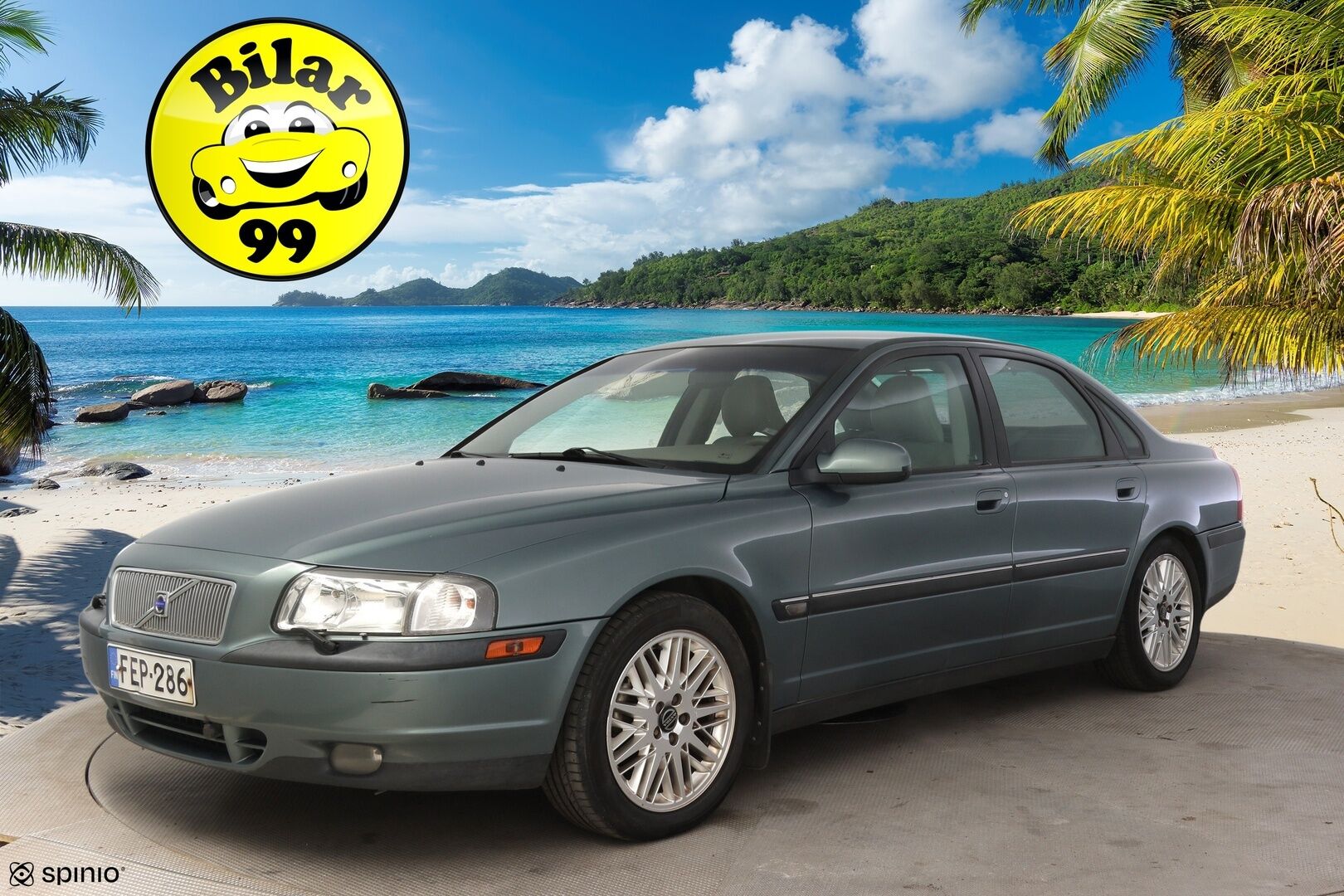 Volvo S80 2000 4D S80 SEDAN 2.4 TURBO AUTOMATIC-TS58K9/279 * / Myydään huutokaupat.comissa! Vakkari / Muistipenkit sähköllä / *