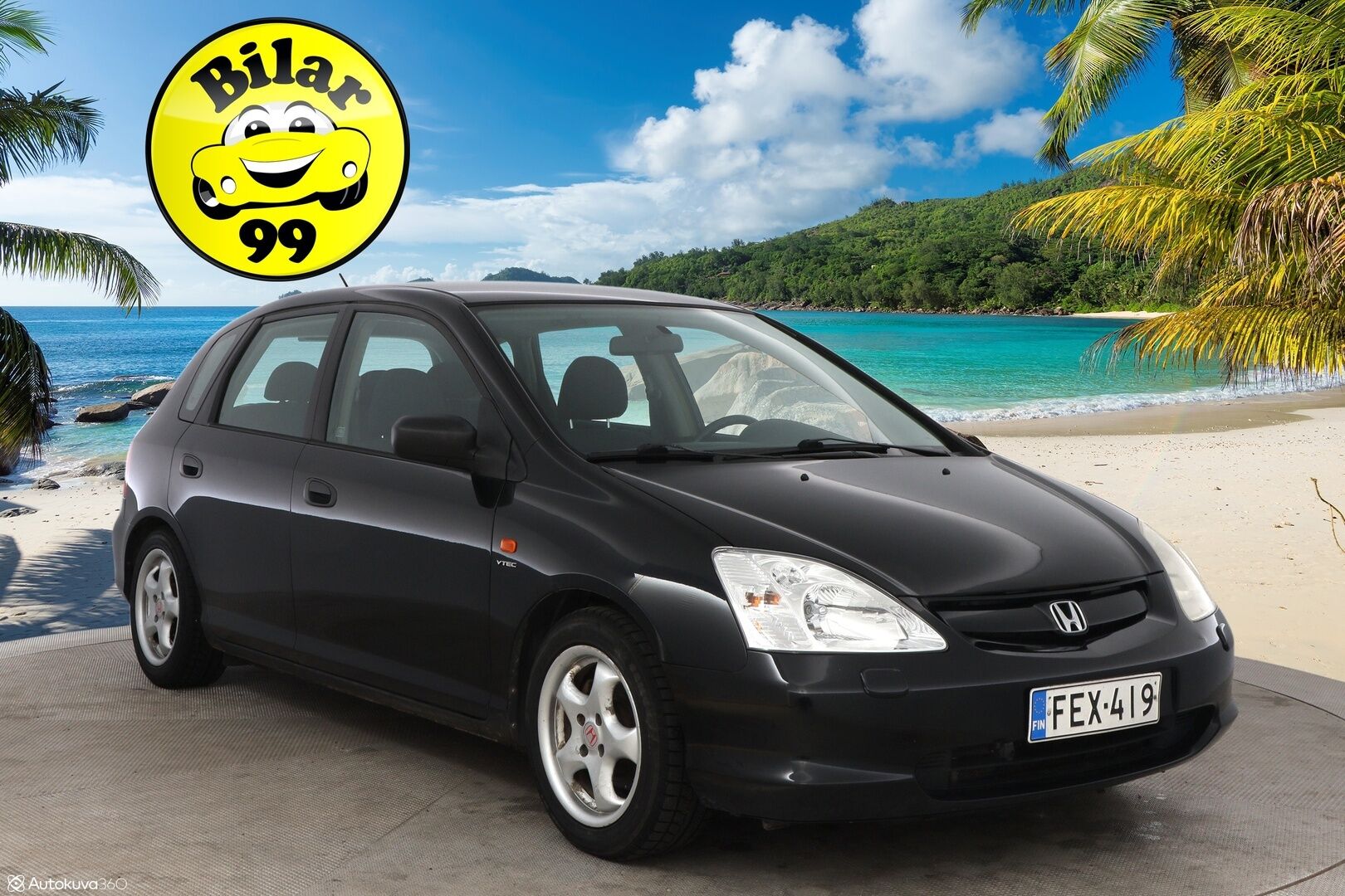 Honda Civic 2001 MYYDÄÄN HUUTOKAUPAT.COM