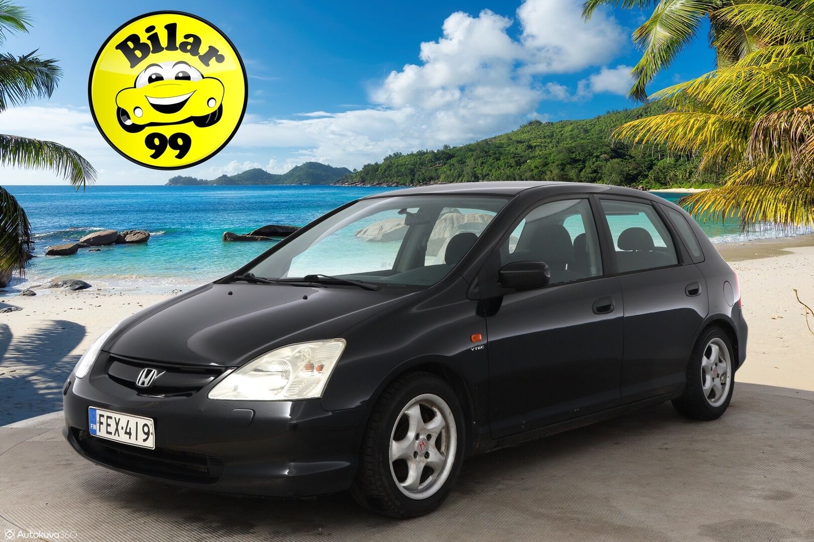 Honda Civic 2001 MYYDÄÄN HUUTOKAUPAT.COM
