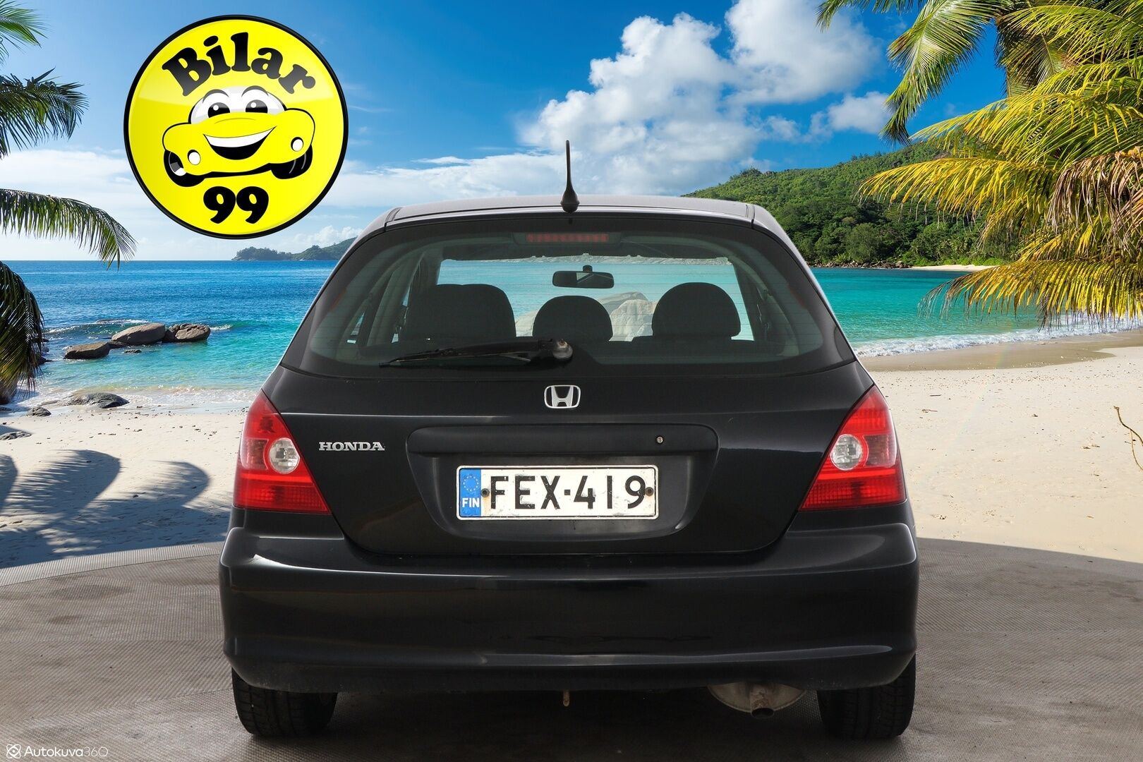 Honda Civic 2001 MYYDÄÄN HUUTOKAUPAT.COM