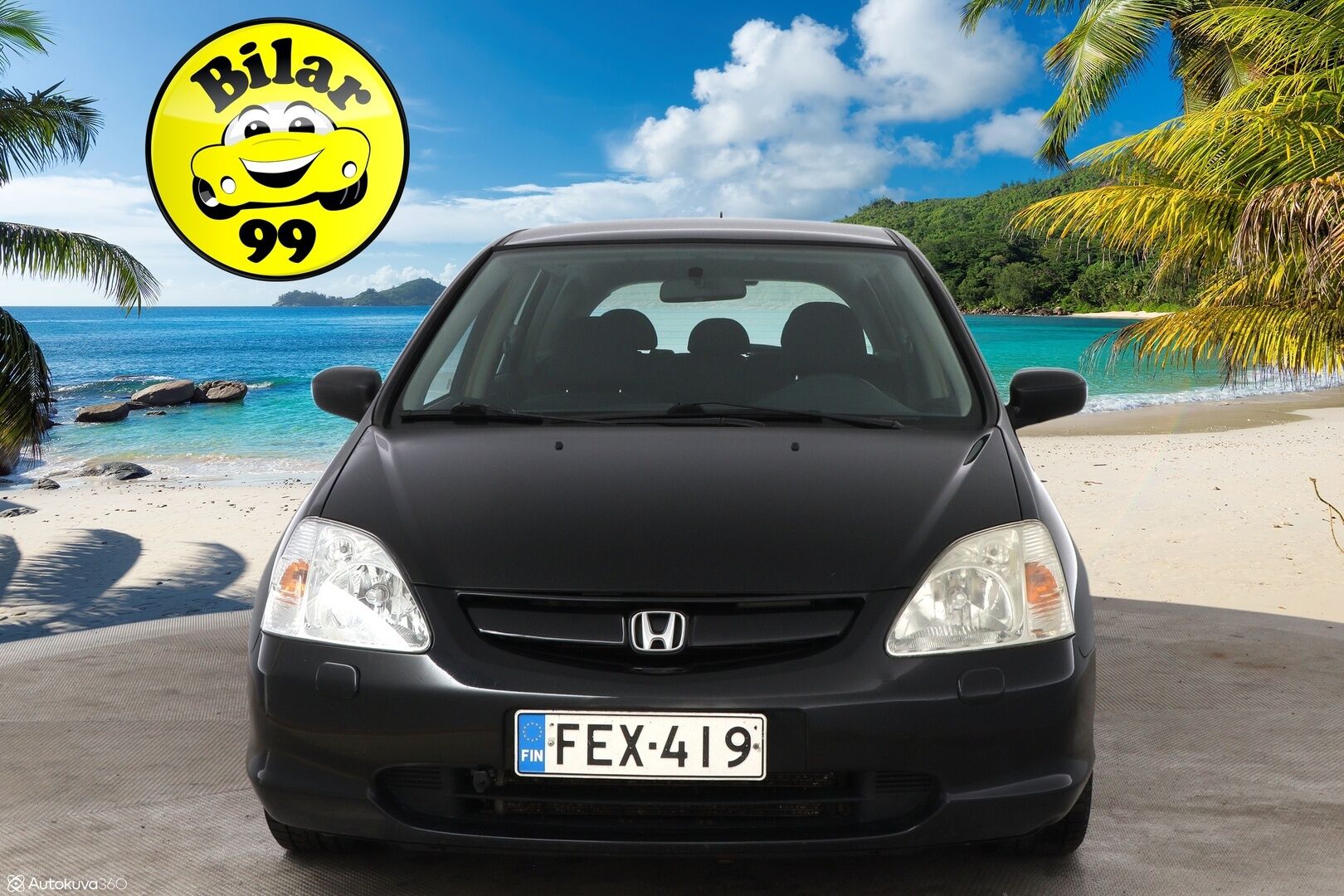 Honda Civic 2001 MYYDÄÄN HUUTOKAUPAT.COM