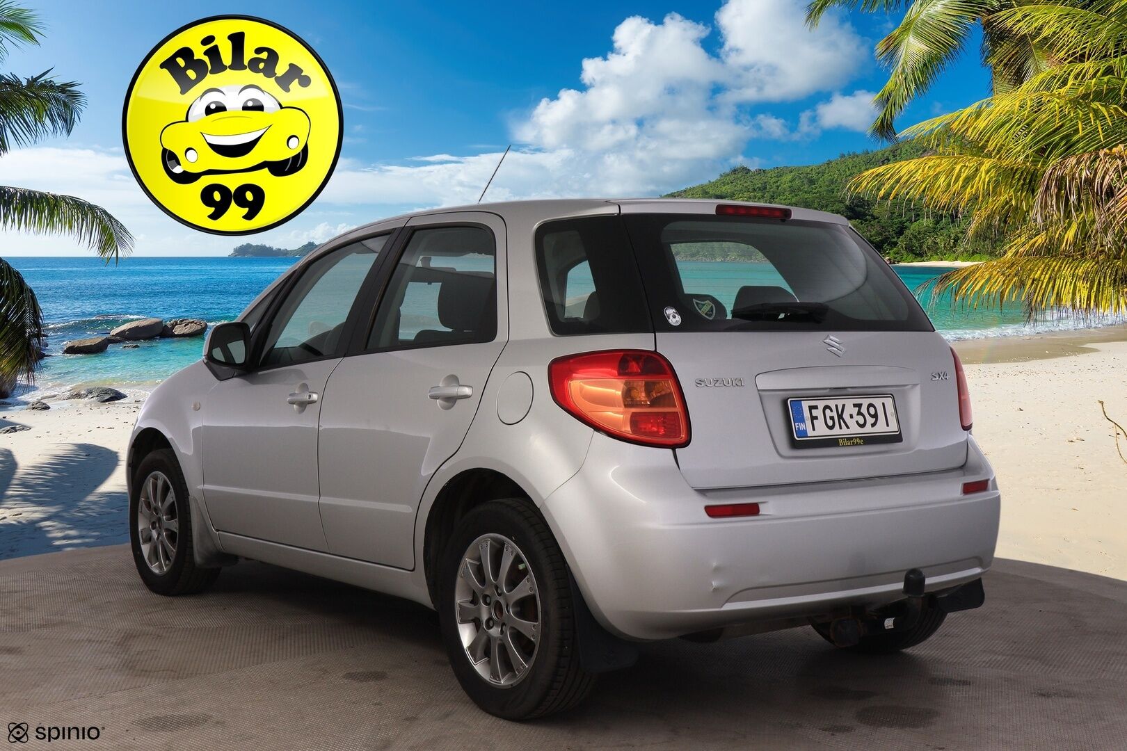 Suzuki SX4 2007 1.5 Urban 5D *Lohko / Koukku / Suomi-auto / Hyvät huollot!* - Suomi-auto koukulla / Taloudellinen kone! 