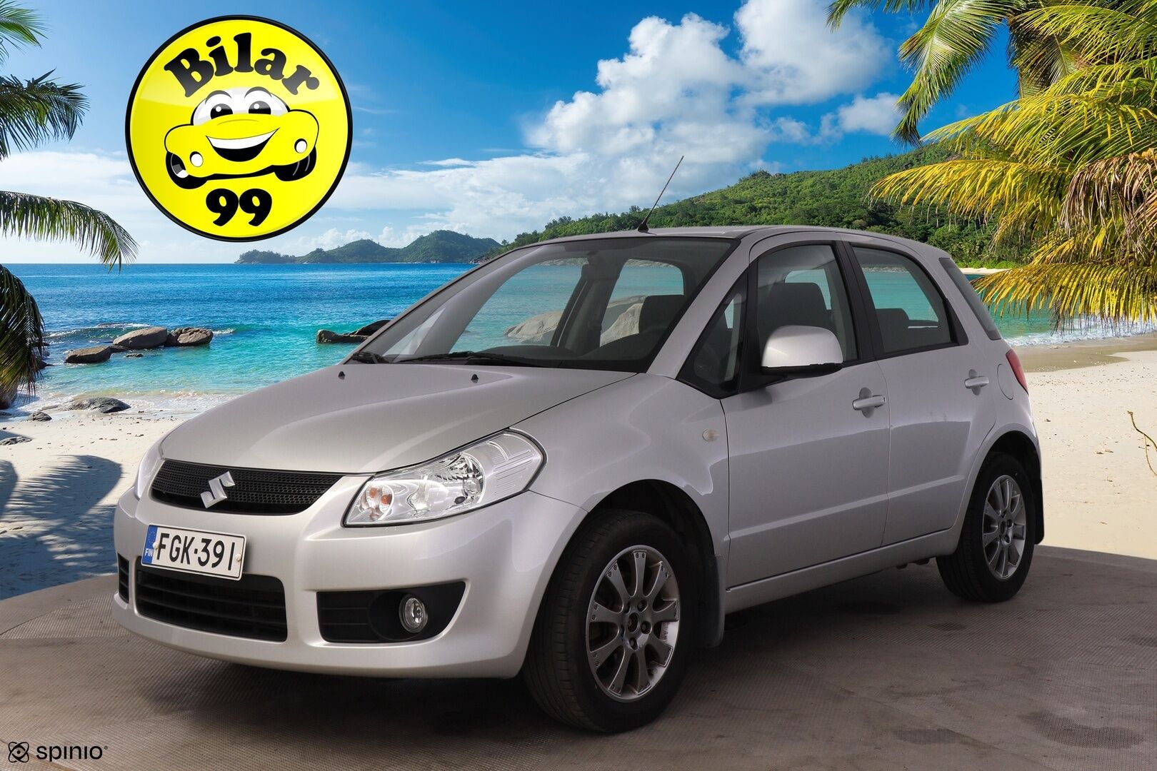 Suzuki SX4 2007 1.5 Urban 5D *Lohko / Koukku / Suomi-auto / Hyvät huollot!* - Hieno kuntoinen! / Särmät huollot! / 2X Alumiinivanteet