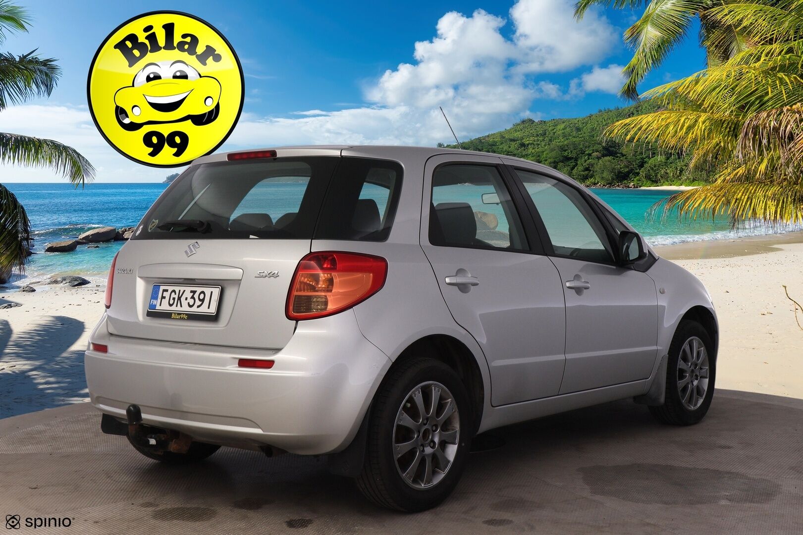 Suzuki SX4 2007 1.5 Urban 5D *Lohko / Koukku / Suomi-auto / Hyvät huollot!* - Hieno kuntoinen! / Särmät huollot! / 2X Alumiinivanteet