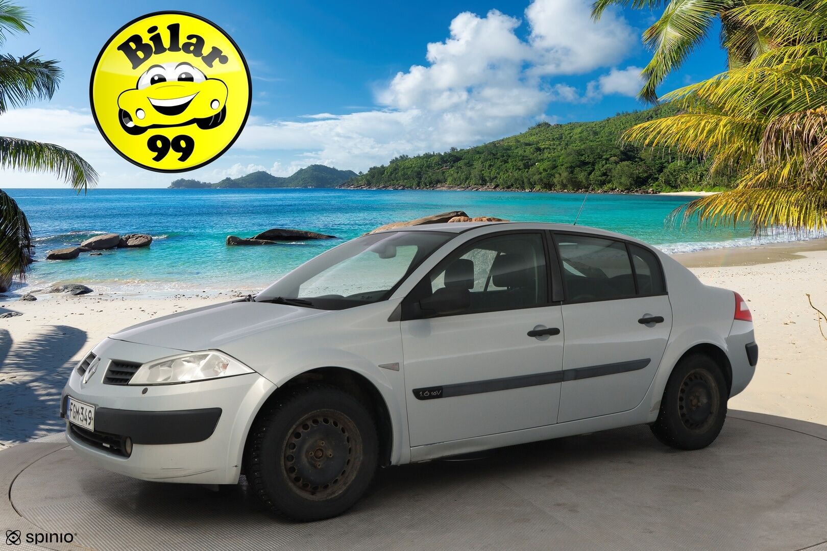 Renault Megane 2004 - YritysOutlet - Myydään vain yrityksille - Tämä auto myydään YritysOutlet -valikoimasta vain yritykselle!