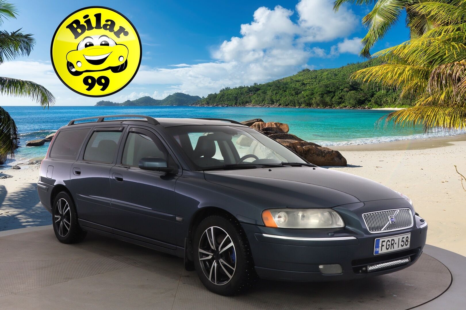 Volvo V70 2004 5D V70 STW 2.5T * YritysOutlet - Myydään vain yrityksille* - *Suomi-auto / Nahkasisusta / Lohko / Automaatti / Ryhdikäs*