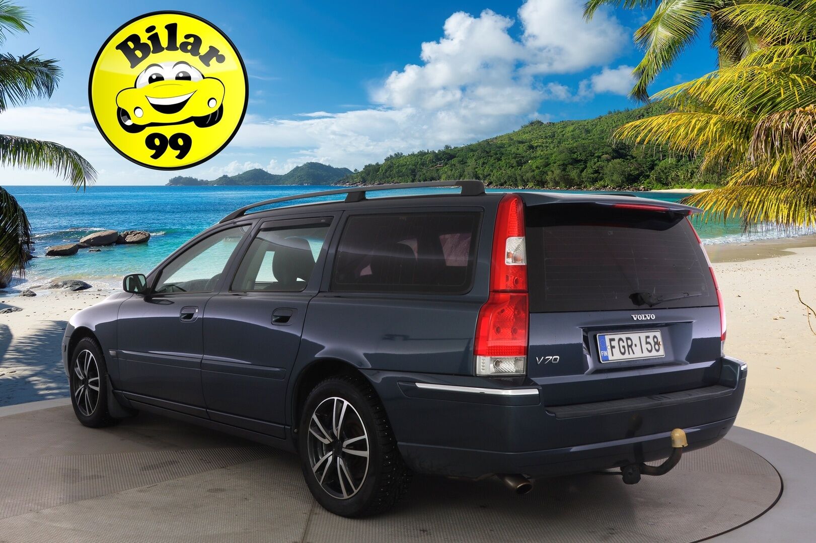 Volvo V70 2004 5D V70 STW 2.5T * YritysOutlet - Myydään vain yrityksille* - *Suomi-auto / Nahkasisusta / Lohko / Automaatti / Ryhdikäs*