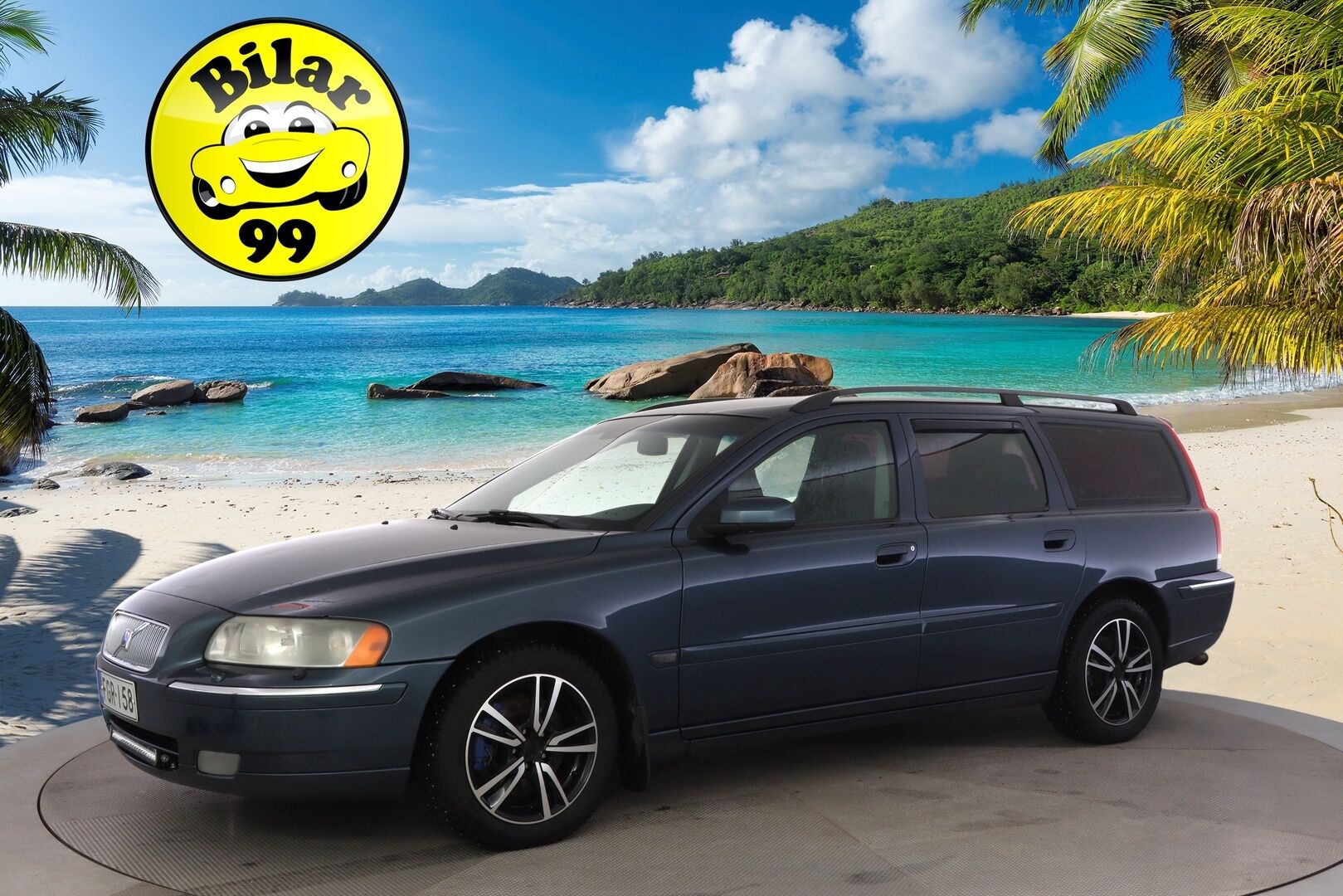 Volvo V70 2004 5D V70 STW 2.5T * YritysOutlet - Myydään vain yrityksille* - *Suomi-auto / Nahkasisusta / Lohko / Automaatti / Ryhdikäs*