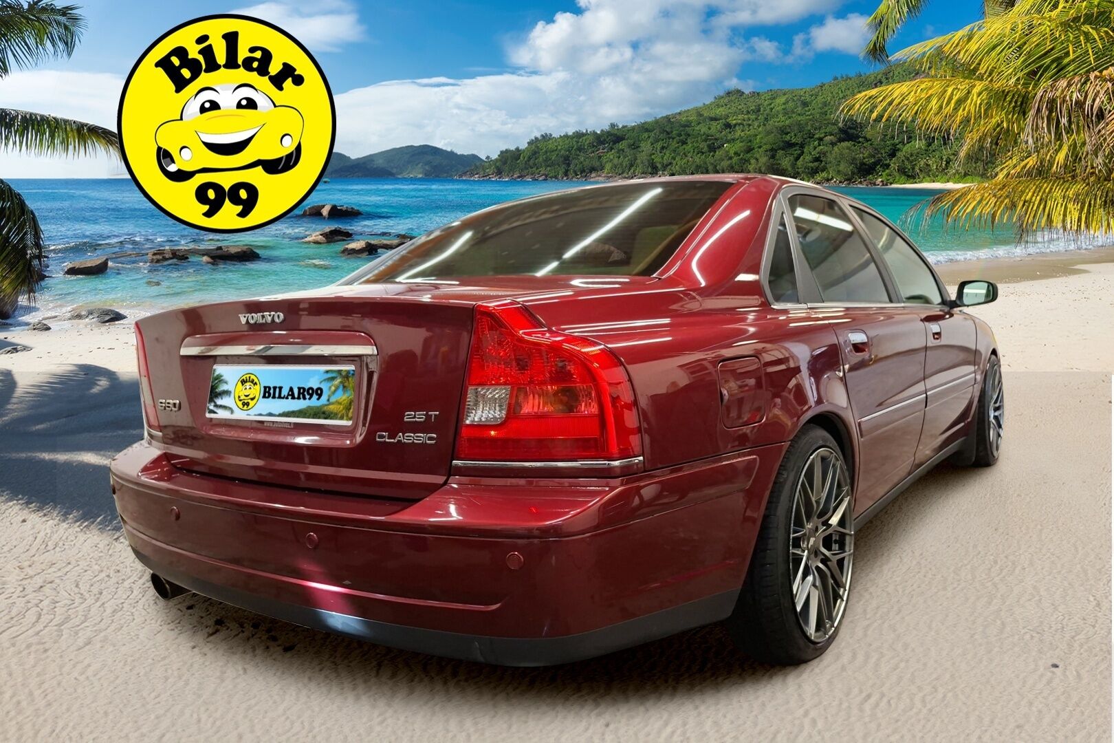 Volvo S80 2005 2,5T Classic aut | YritysOutlet - Myydään vain yrityksille - | BC Racing -alusta! | JR-vanteet | 2-om. Suomi-auto | Nahat | Vakkari | Bluetooth | Xenon |