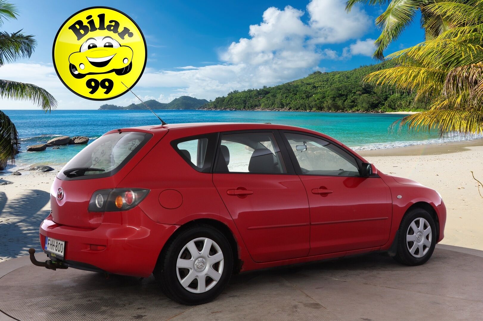 Mazda 3 2005 1,6 Classic 5d * YritysOutlet - Myydään vain yrityksille * - ** Aut. Ilmastointi / Koukku / Kahdet renkaat **