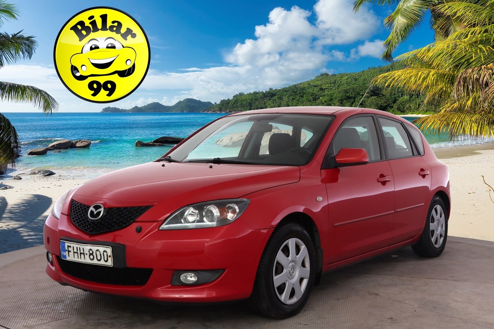 Mazda 3 2005 1,6 Classic 5d * YritysOutlet - Myydään vain yrityksille * - ** Aut. Ilmastointi / Koukku / Kahdet renkaat **