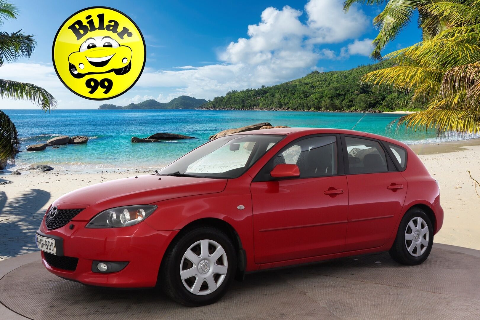 Mazda 3 2005 1,6 Classic 5d * YritysOutlet - Myydään vain yrityksille * - ** Aut. Ilmastointi / Koukku / Kahdet renkaat **