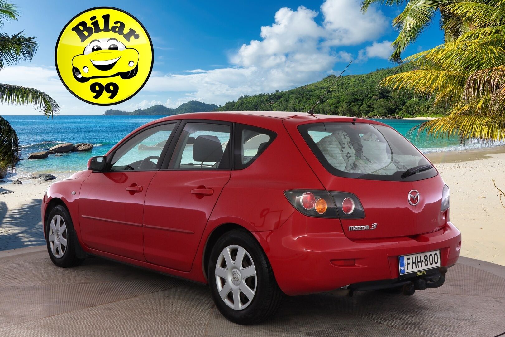 Mazda 3 2005 1,6 Classic 5d * YritysOutlet - Myydään vain yrityksille * - ** Aut. Ilmastointi / Koukku / Kahdet renkaat **