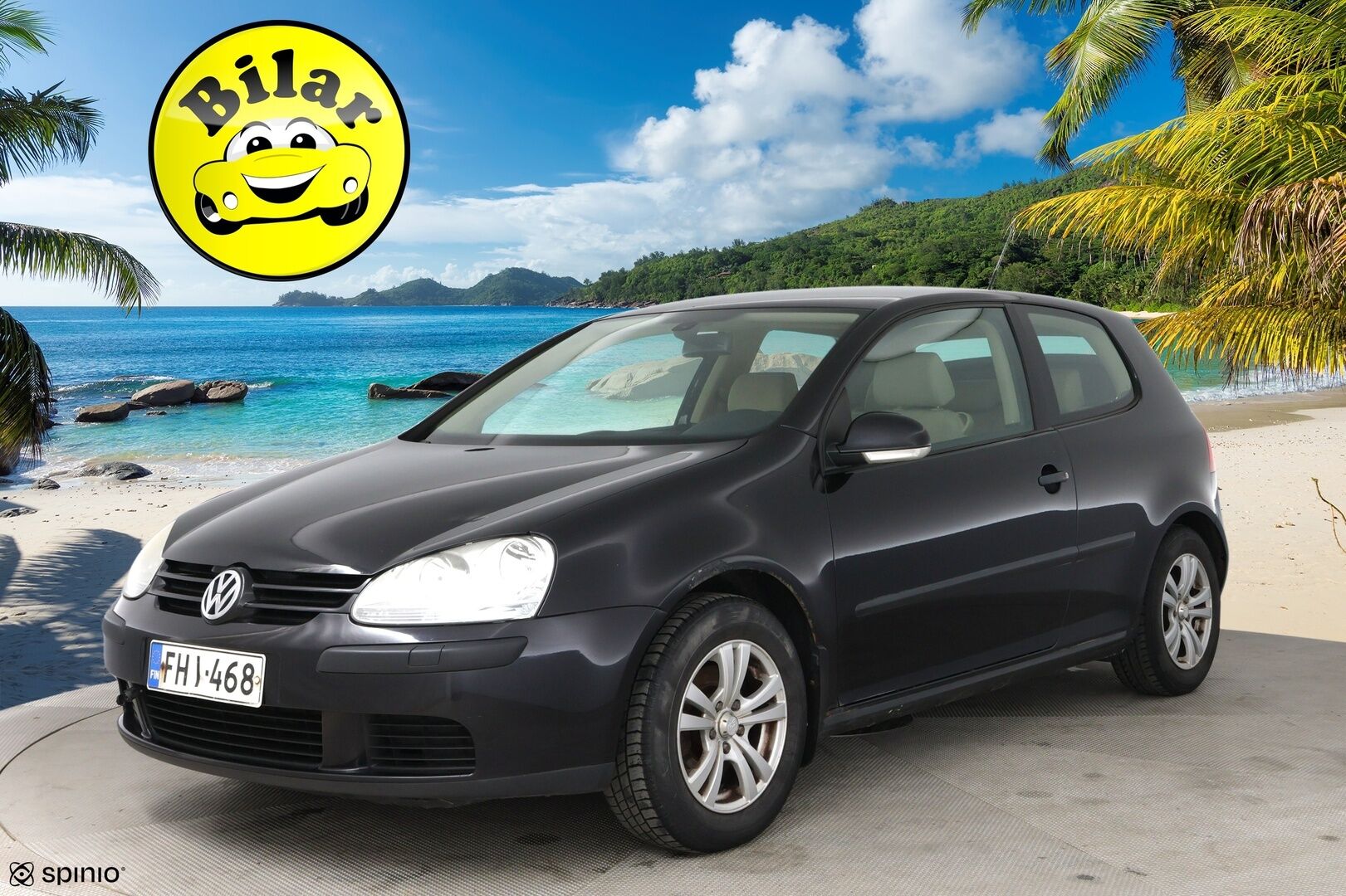 Volkswagen Golf 2006 1,6 75 kW Comfortline 2d | Myydään huutokaupat.comissa | -  | Lohko | Koukku | 2x vanteet renkailla | 