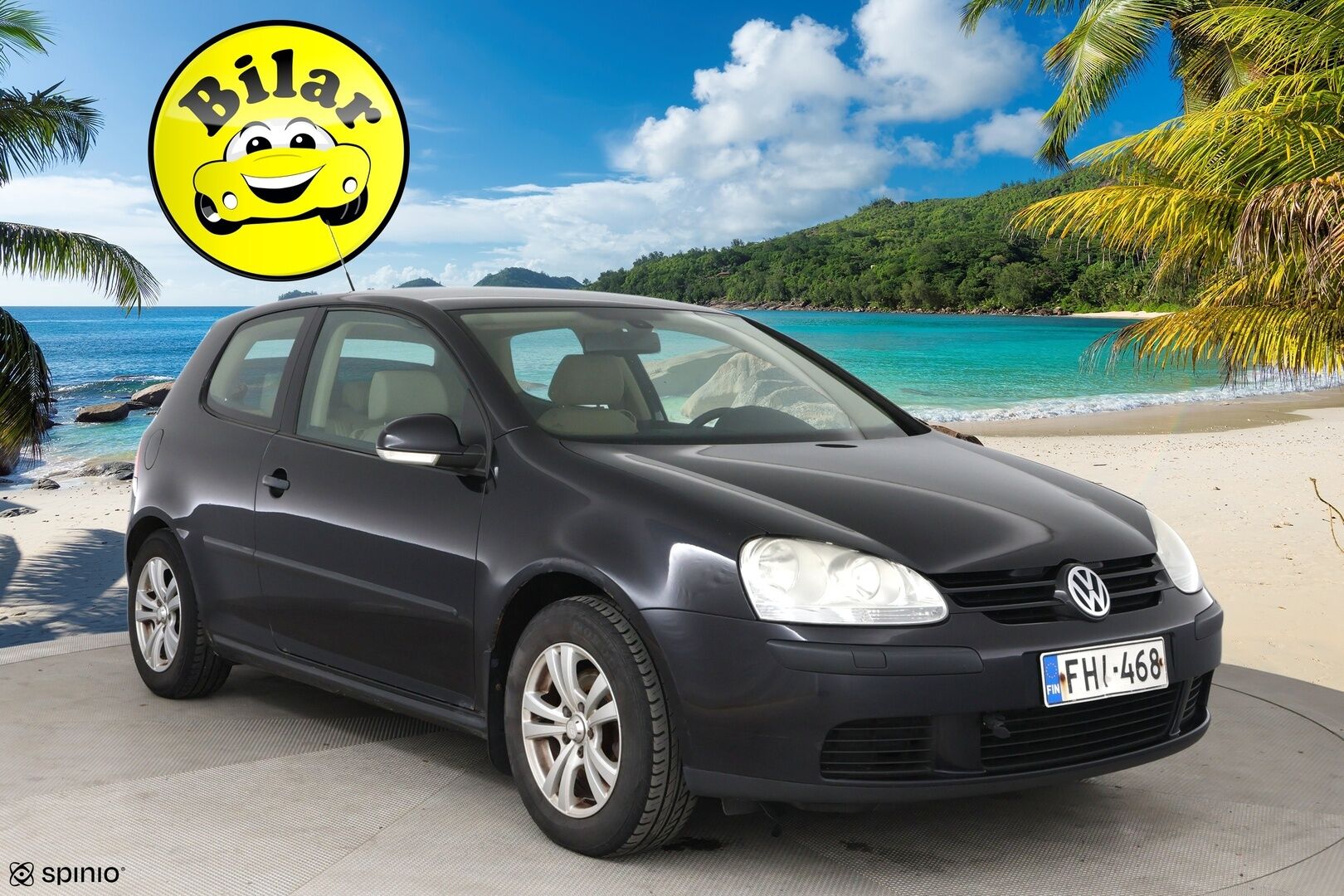 Volkswagen Golf 2006 1,6 75 kW Comfortline 2d | Myydään huutokaupat.comissa | -  | Lohko | Koukku | 2x vanteet renkailla | 