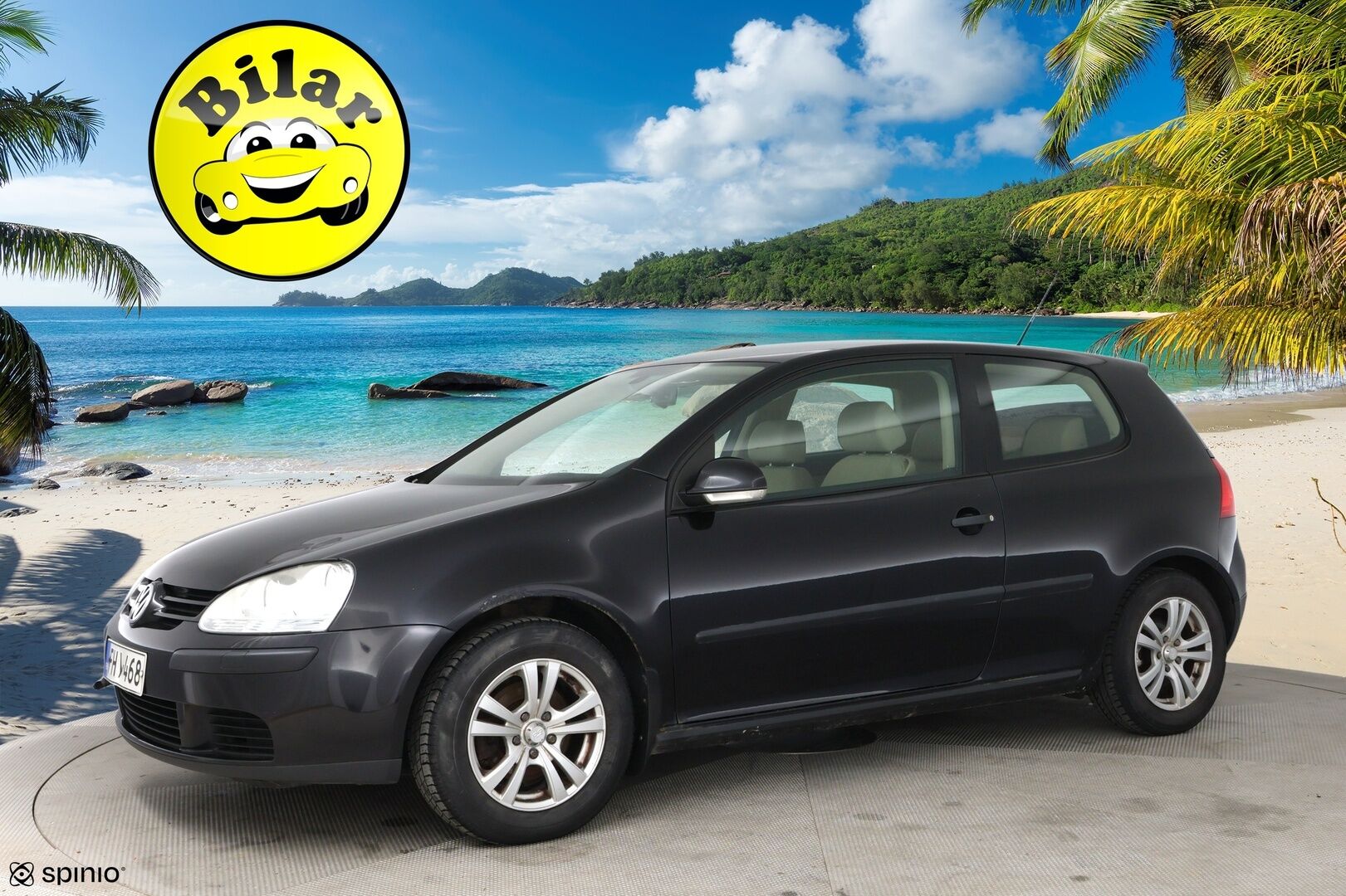 Volkswagen Golf 2006 1,6 75 kW Comfortline 2d | Myydään huutokaupat.comissa | -  | Lohko | Koukku | 2x vanteet renkailla | 
