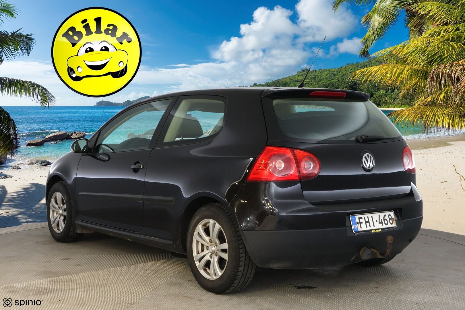 Volkswagen Golf 2006 1,6 75 kW Comfortline 2d | Myydään huutokaupat.comissa | -  | Lohko | Koukku | 2x vanteet renkailla | 