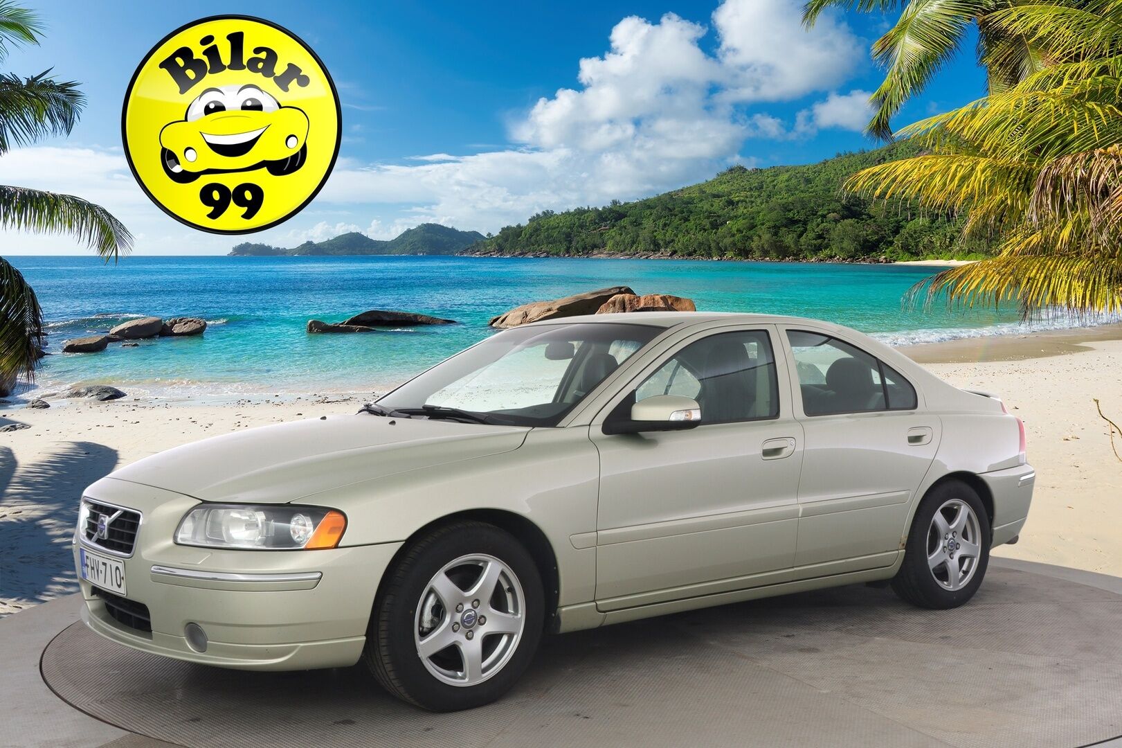 Volvo S60 2007 2,4 Summum Aut #PITKÄ LEIMA #SÄRMÄ KÄYTTIS *Muistipenkki / Nahkasisusta / Tutka / Vakkari / Koukku / Lohko+Sisälämmitin* - *MYYDÄÄN HUUTOKAUPAT.COM* / 2x Renkaat / Huoltokirja / Siistikuntoinen ja ehjä!