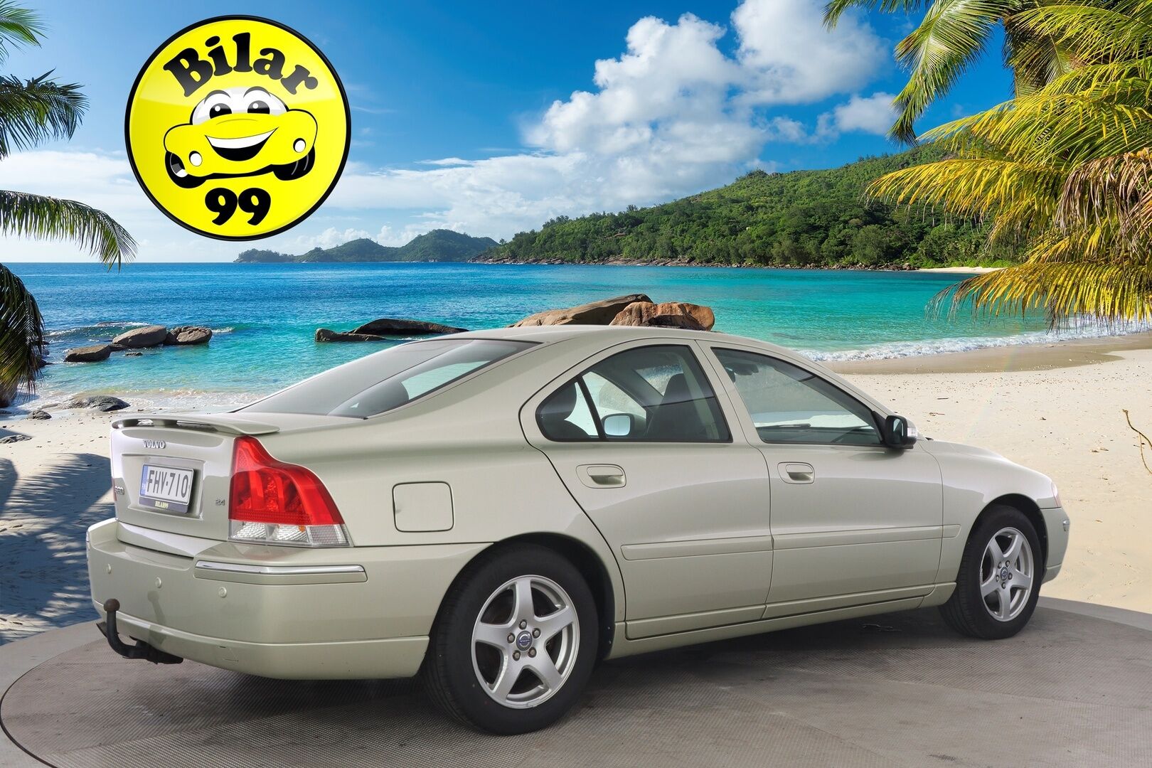 Volvo S60 2007 2,4 Summum Aut #PITKÄ LEIMA #SÄRMÄ KÄYTTIS *Muistipenkki / Nahkasisusta / Tutka / Vakkari / Koukku / Lohko+Sisälämmitin* - *MYYDÄÄN HUUTOKAUPAT.COM* / 2x Renkaat / Huoltokirja / Siistikuntoinen ja ehjä!